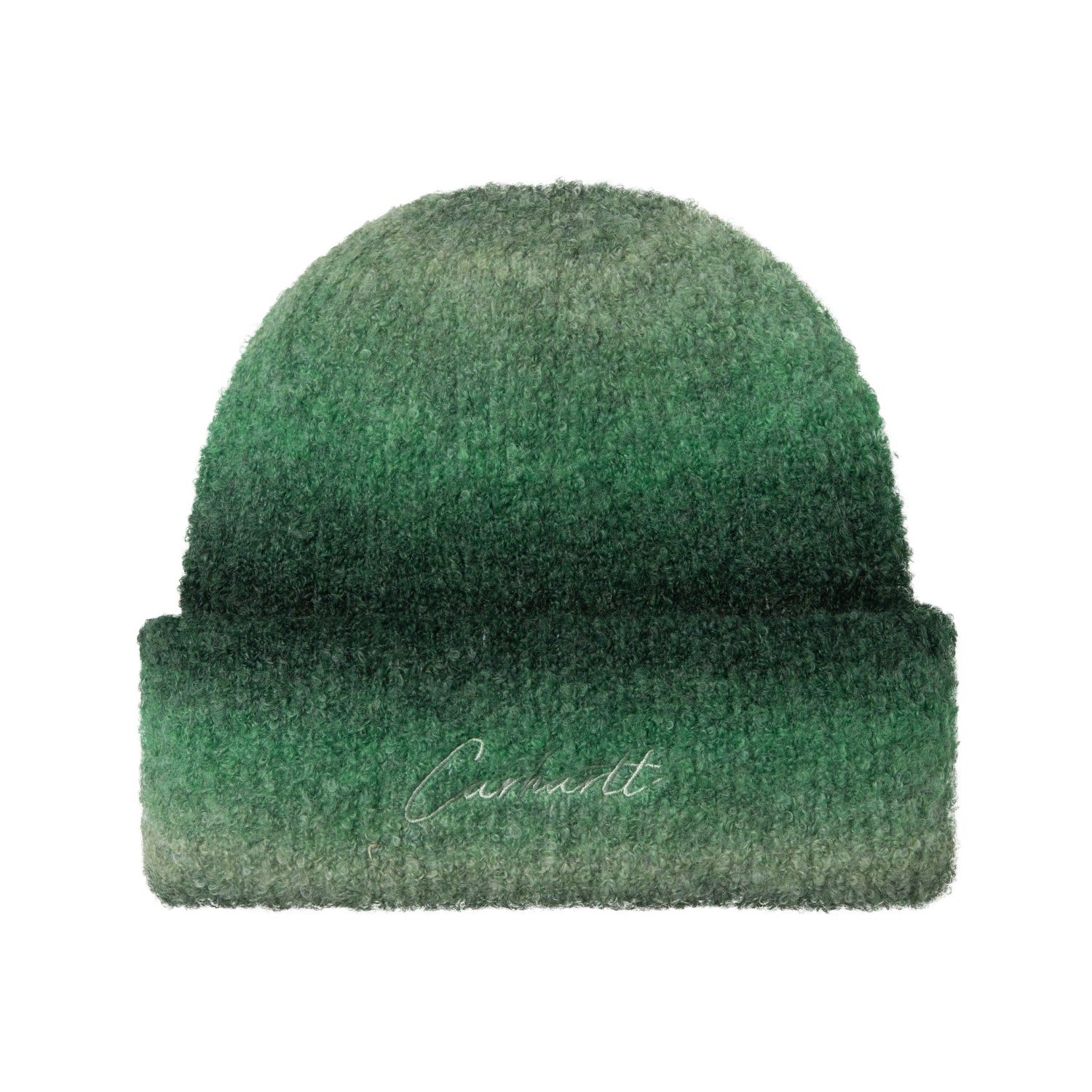 TONY BEANIE  - Tony Stripe Jacquard, Dark Fir / Pale Olive