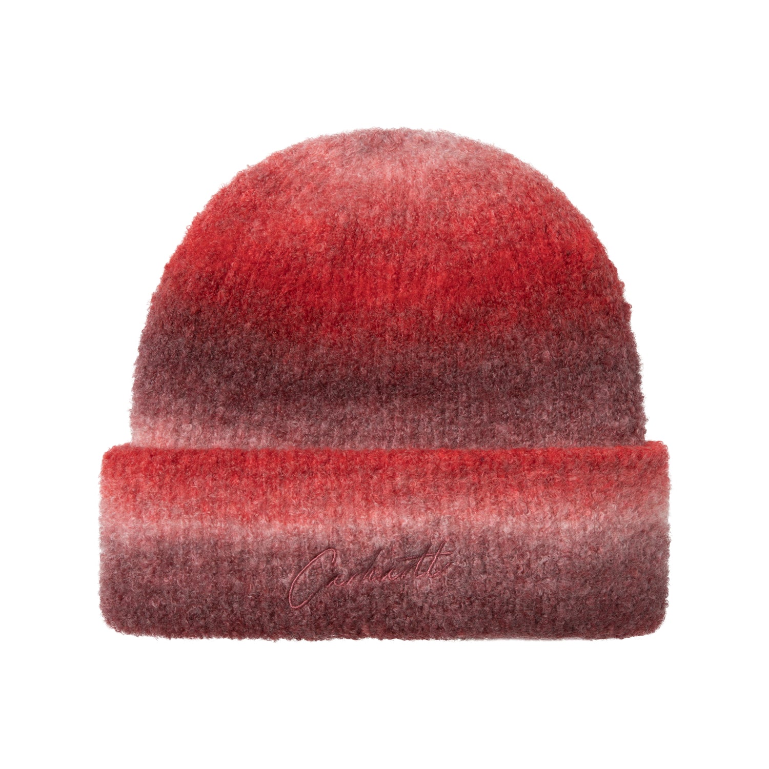 TONY BEANIE  - Tony Stripe Jacquard, Palisander / Glassy Pink