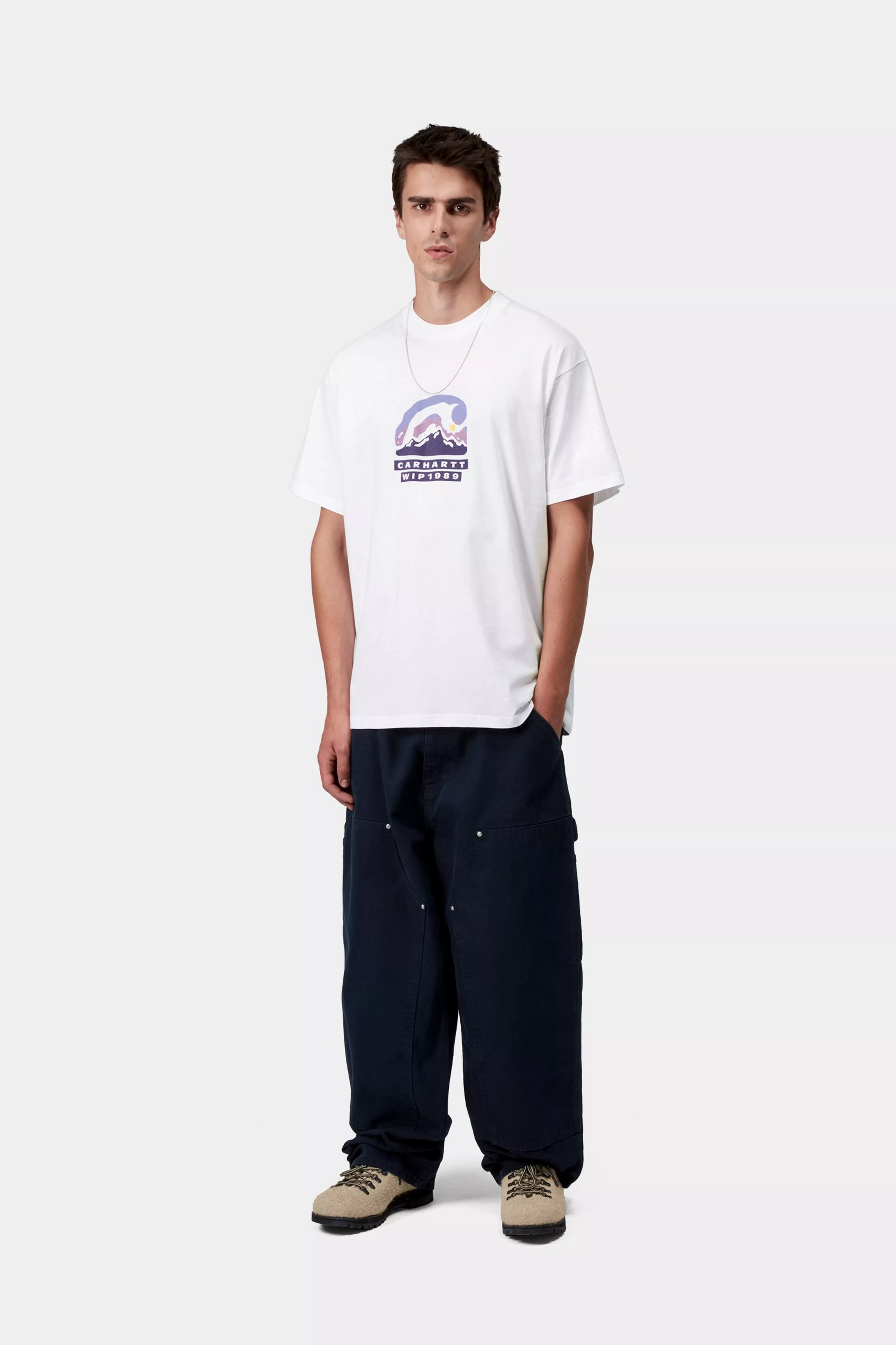 S/S RISING HELIX T-SHIRT - White 4