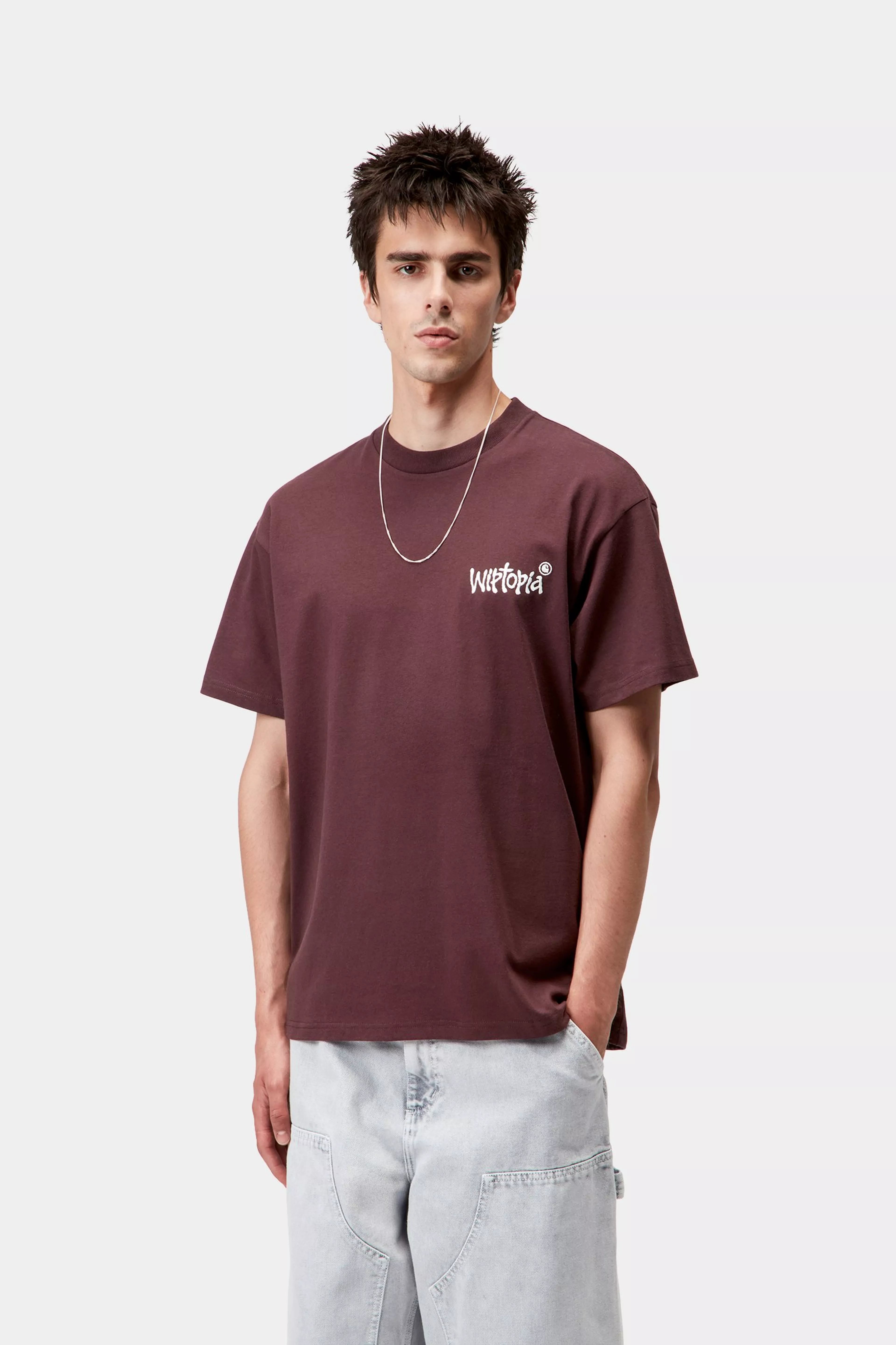 S/S WIPTOPIA SCRIPT T-SHIRT - Rondo / Wax