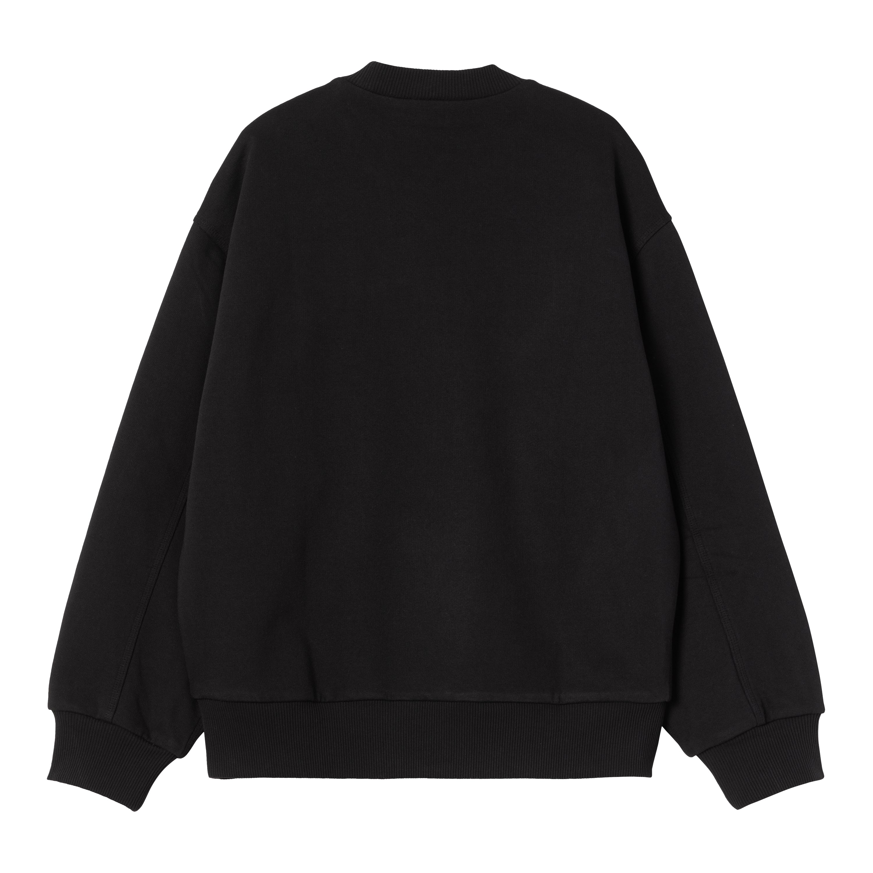 DETROIT SWEAT  - Black (stone washed)