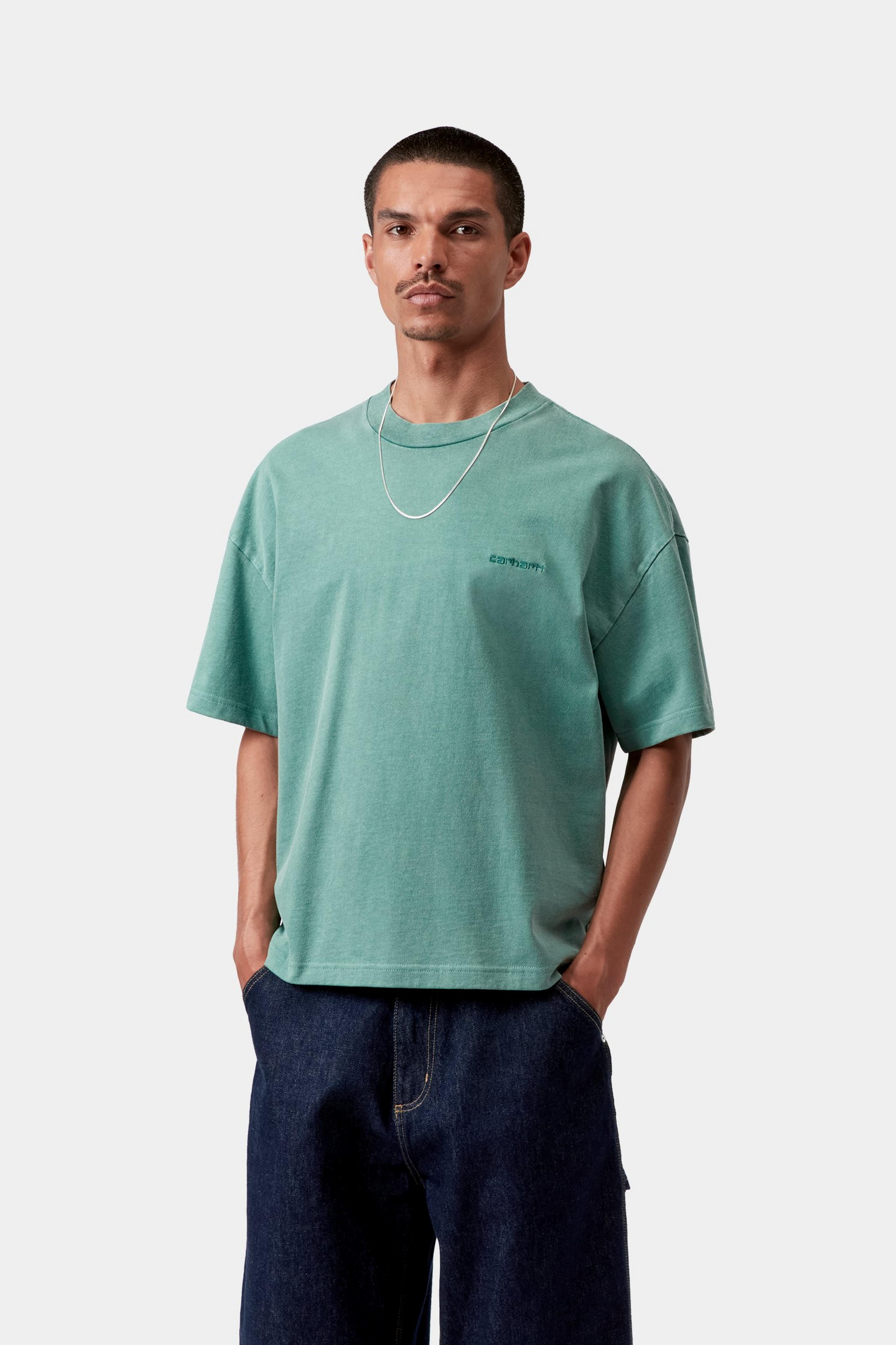 S/S Benton T-Shirt - Lily (garment dyed)
