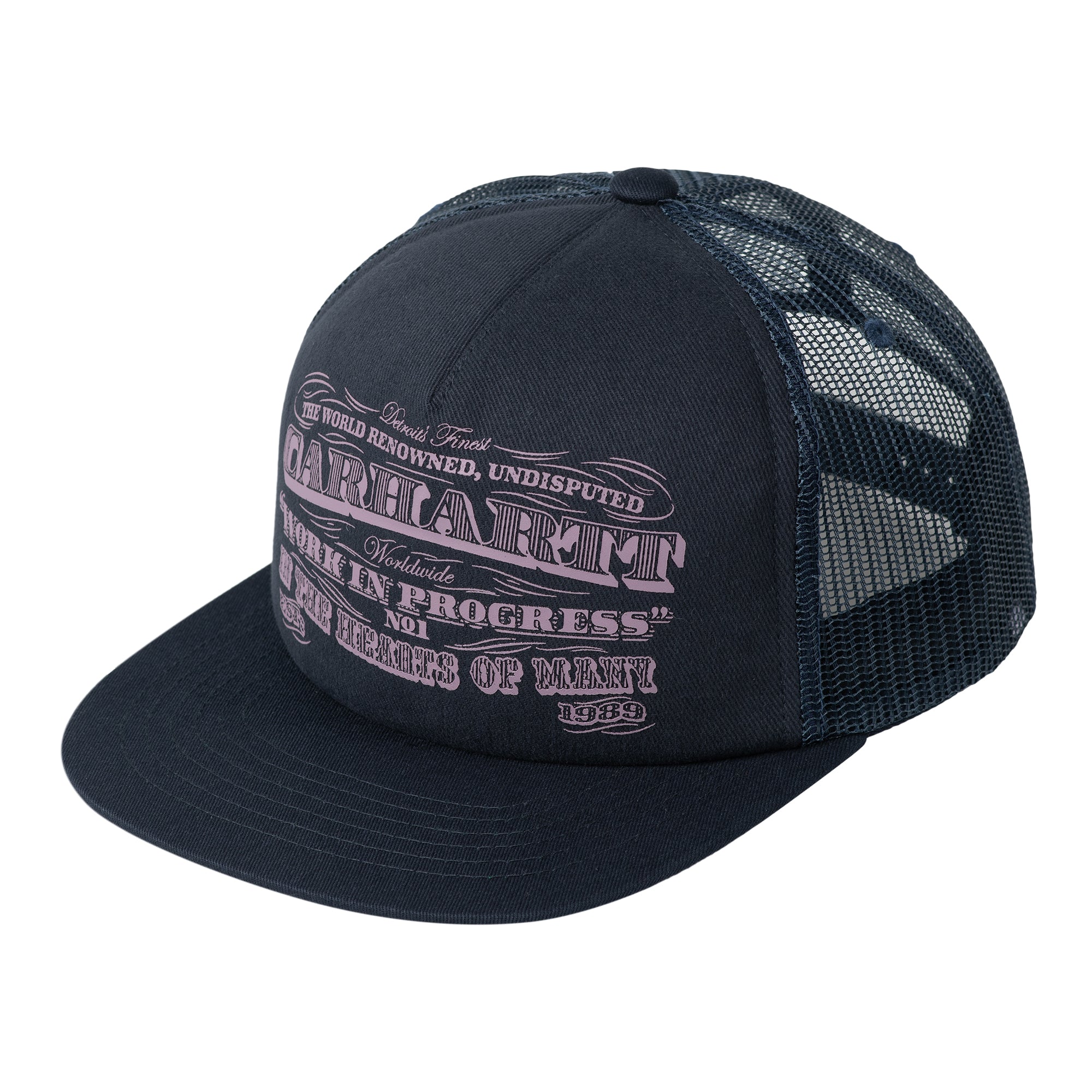3 ONE 3 TRUCKER CAP  - Deep Night