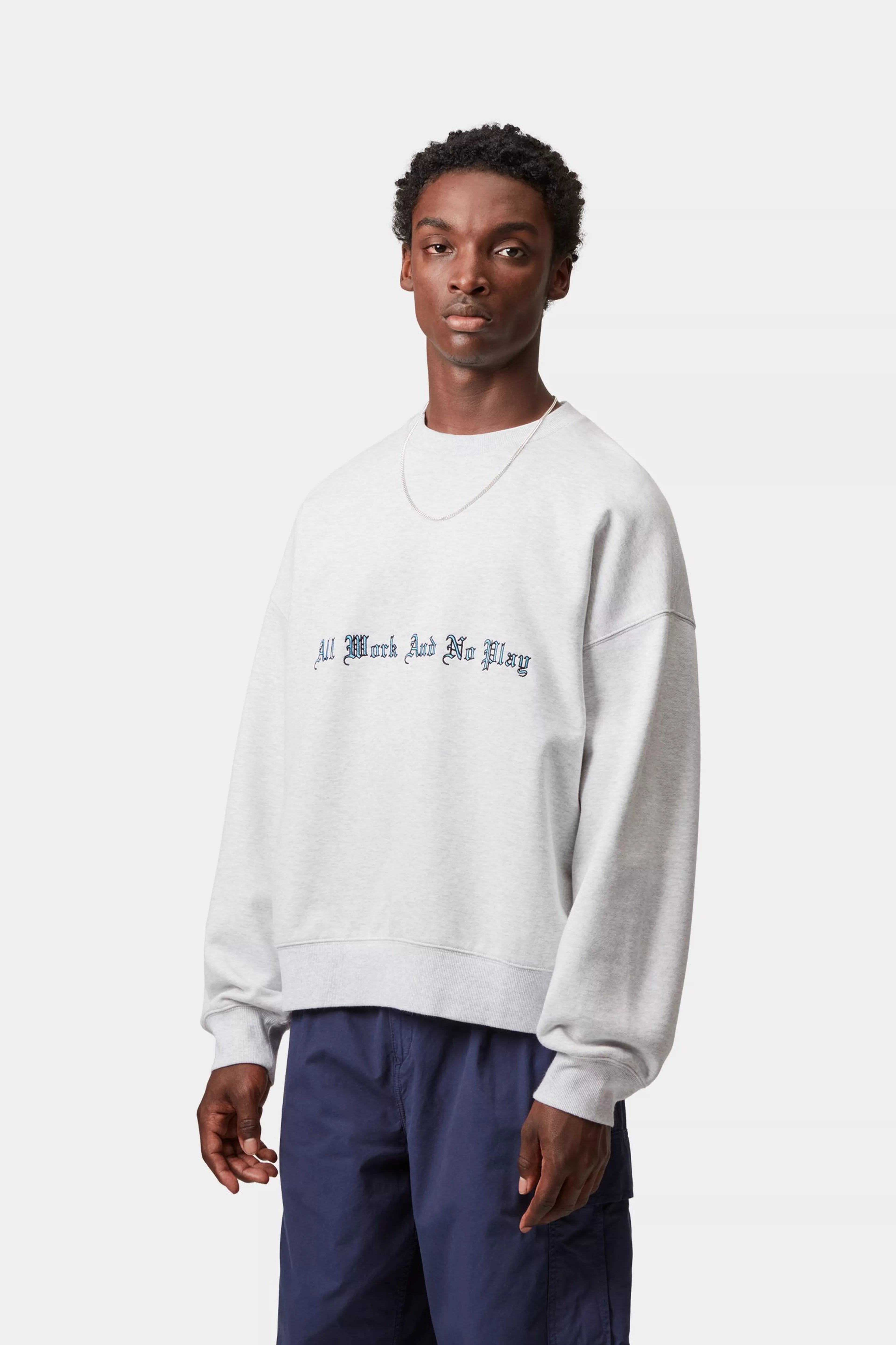NO PLAY SWEAT  - Ash Heather