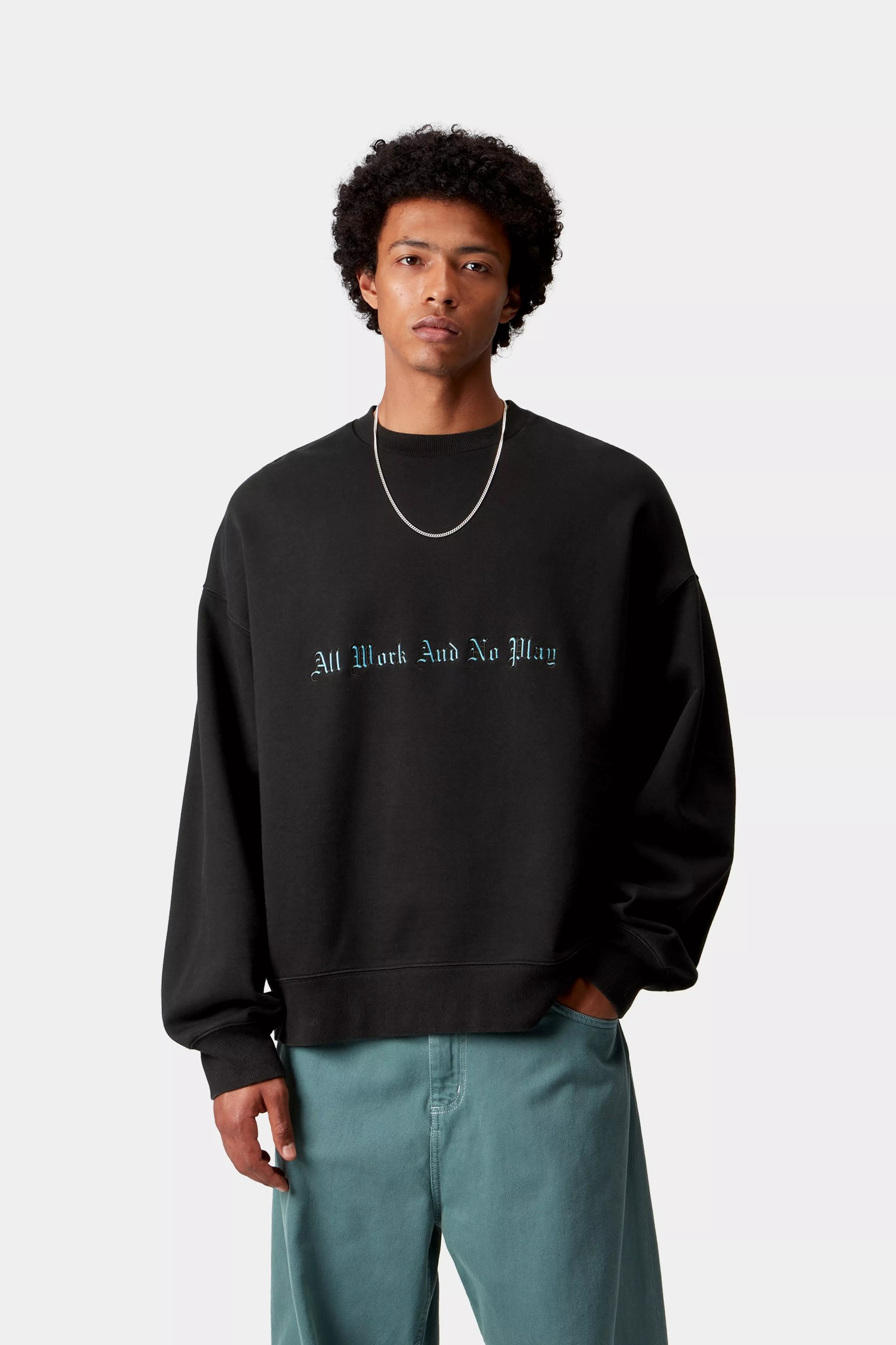 NO PLAY SWEAT  - Black
