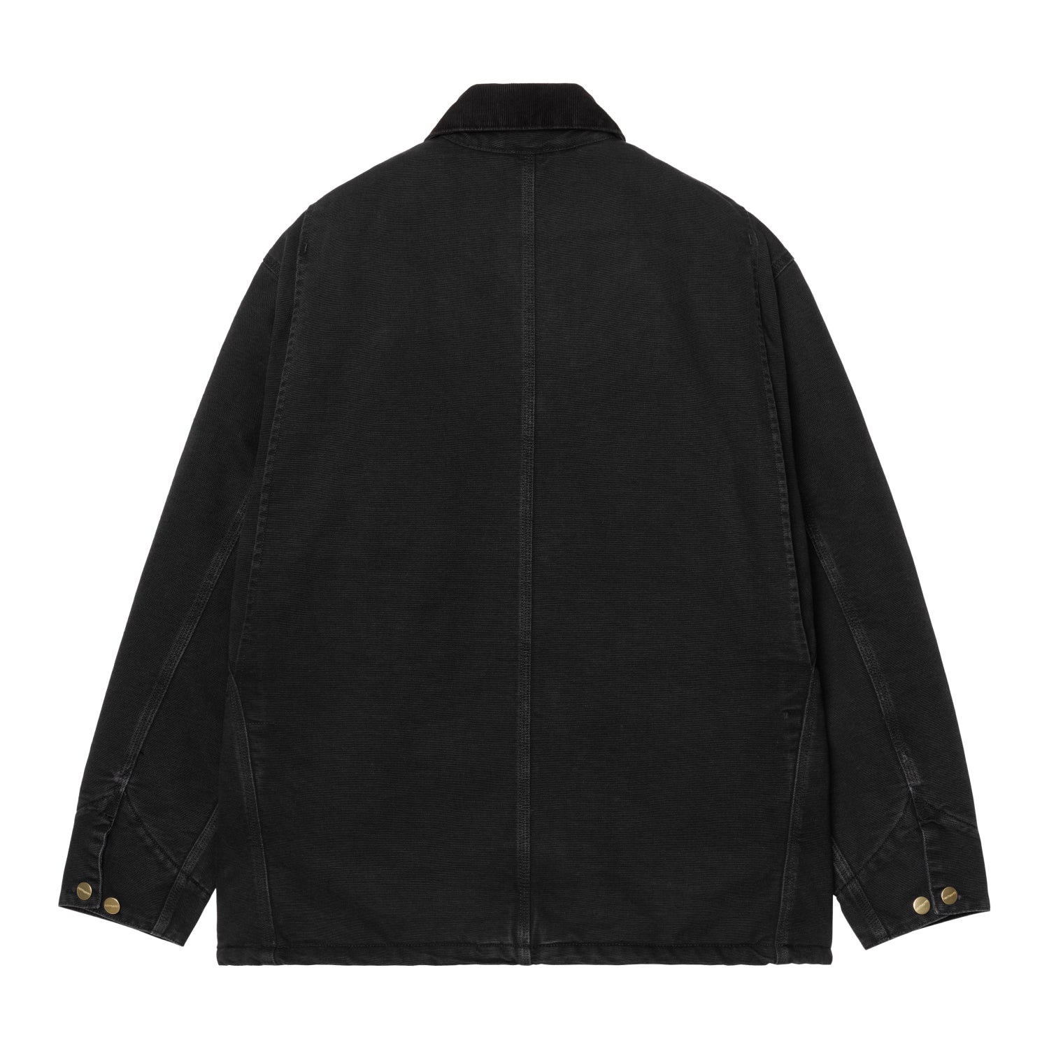 OG CHORE COAT - Black / Black (stone canvas) 7
