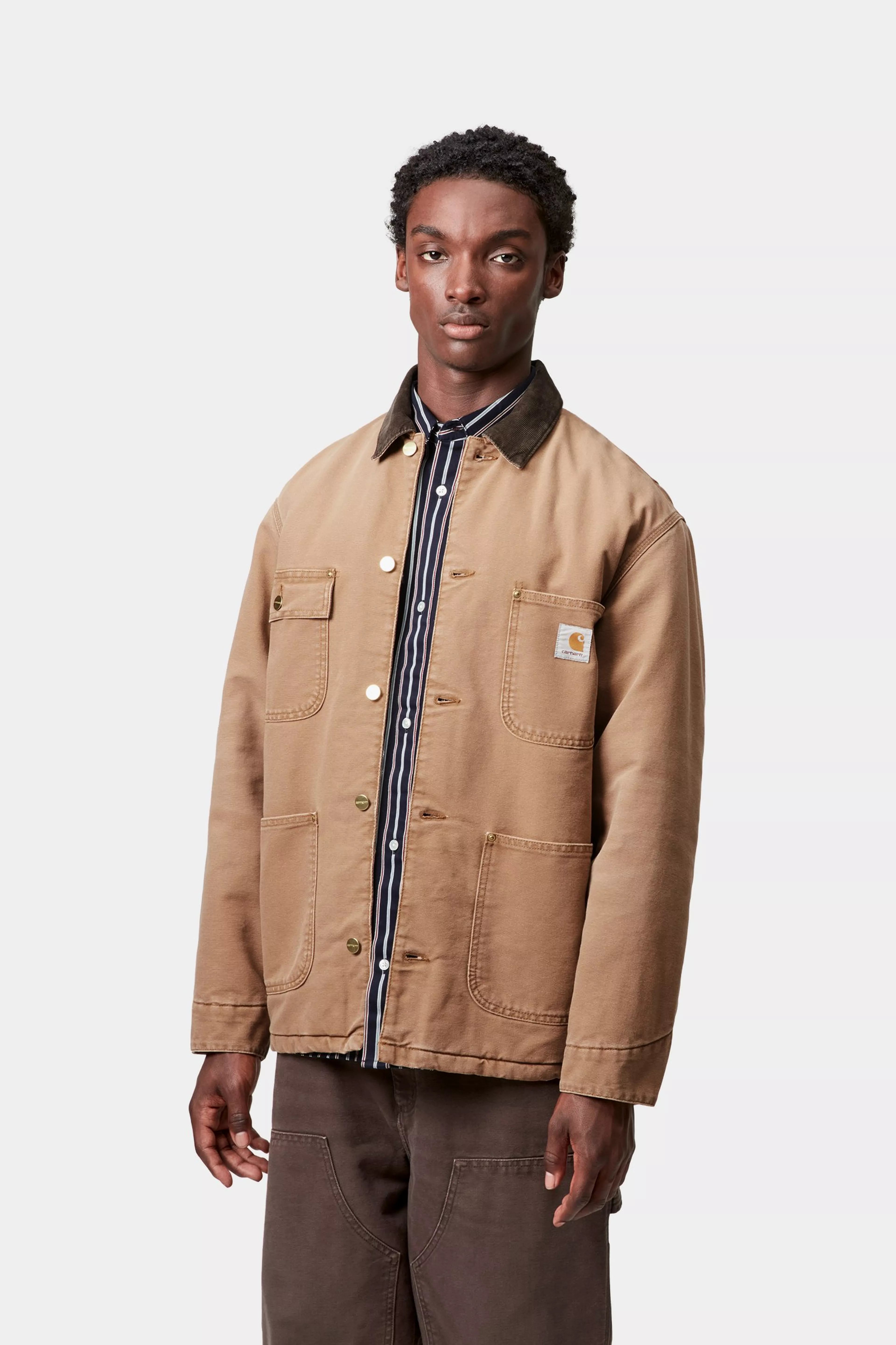 OG CHORE COAT  - Hamilton Brown / Tobacco (stone canvas) 2