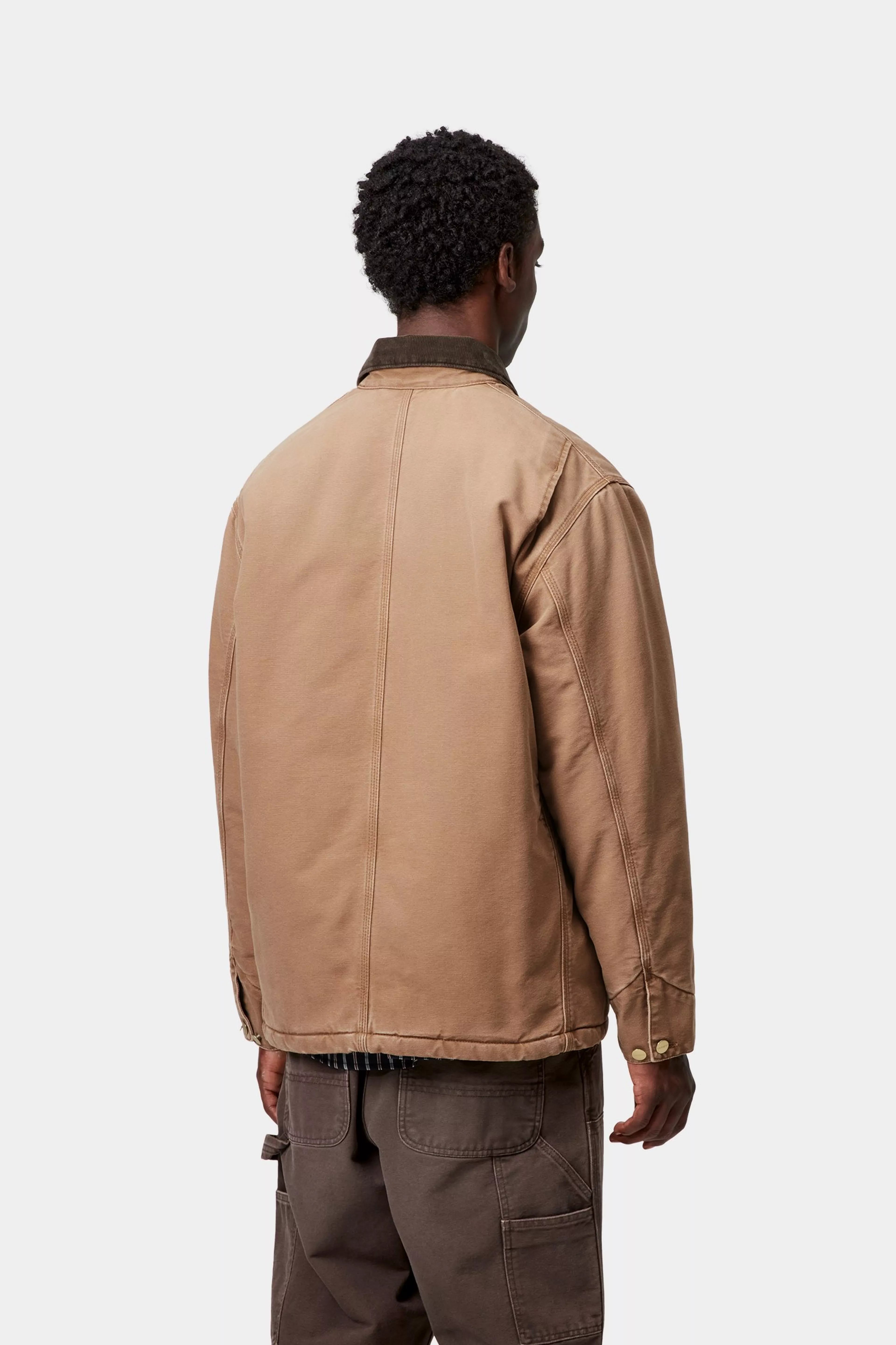 OG CHORE COAT  - Hamilton Brown / Tobacco (stone canvas) 3
