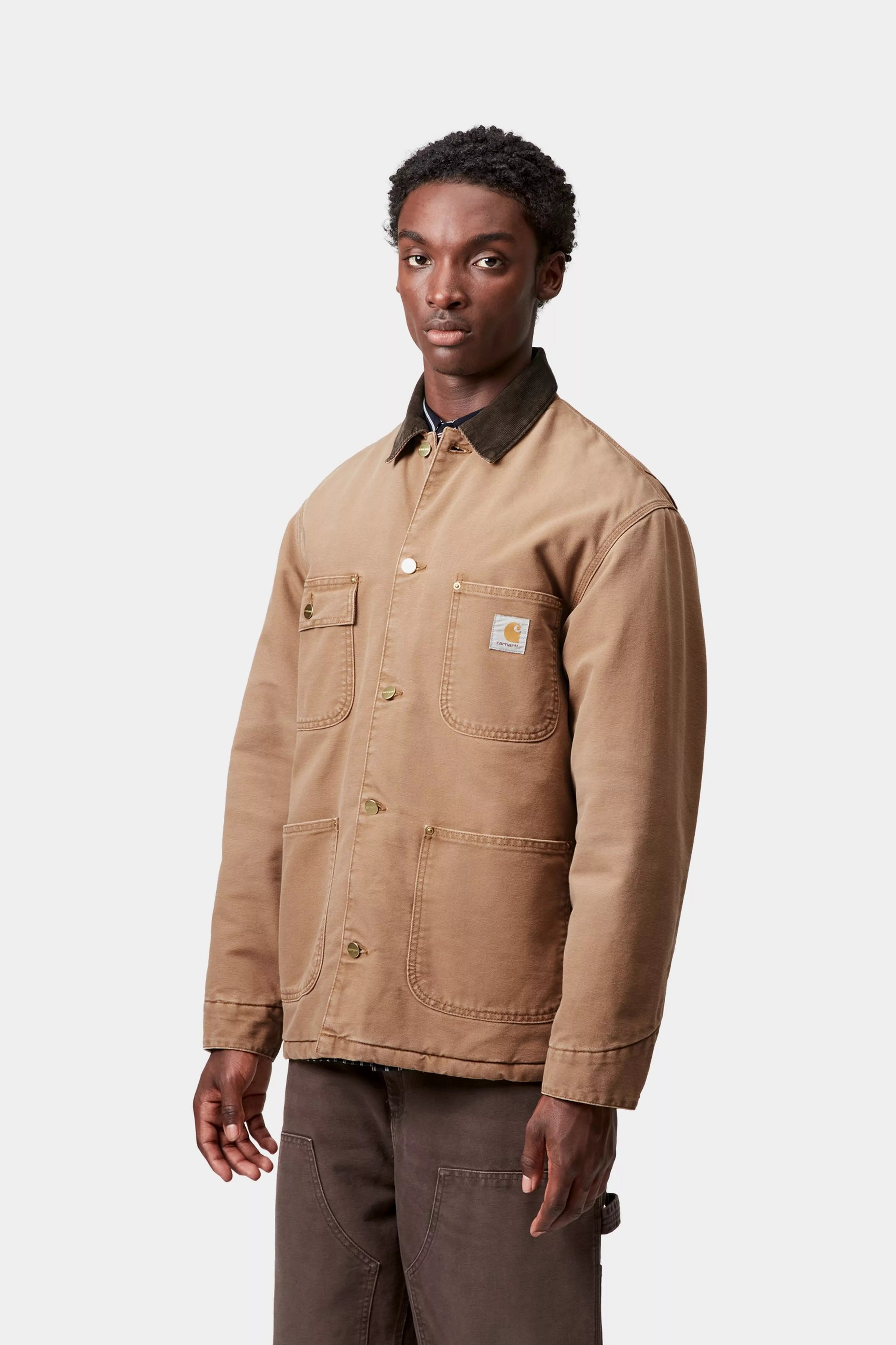 OG CHORE COAT  - Hamilton Brown / Tobacco (stone canvas) 4