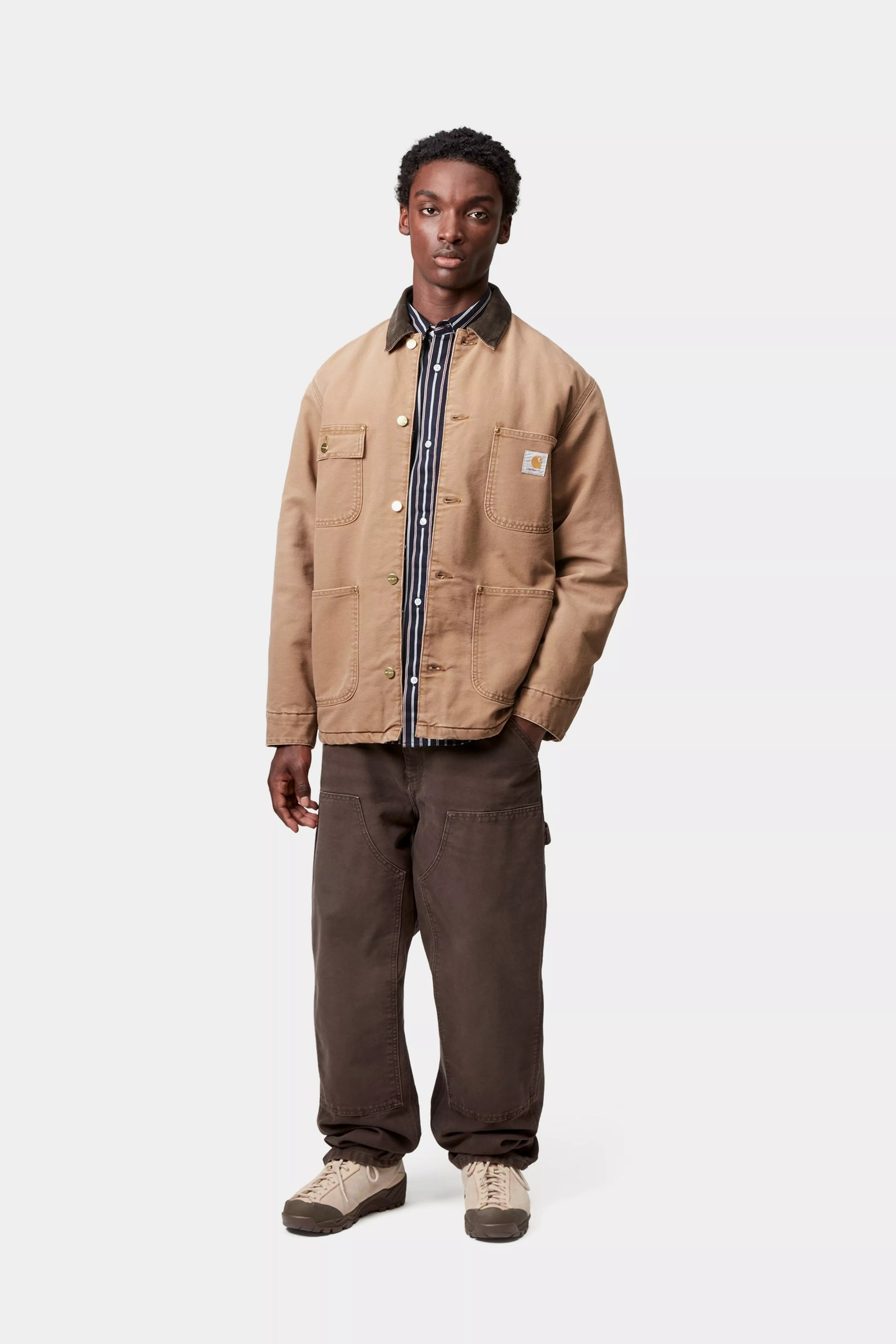 OG CHORE COAT  - Hamilton Brown / Tobacco (stone canvas) 5
