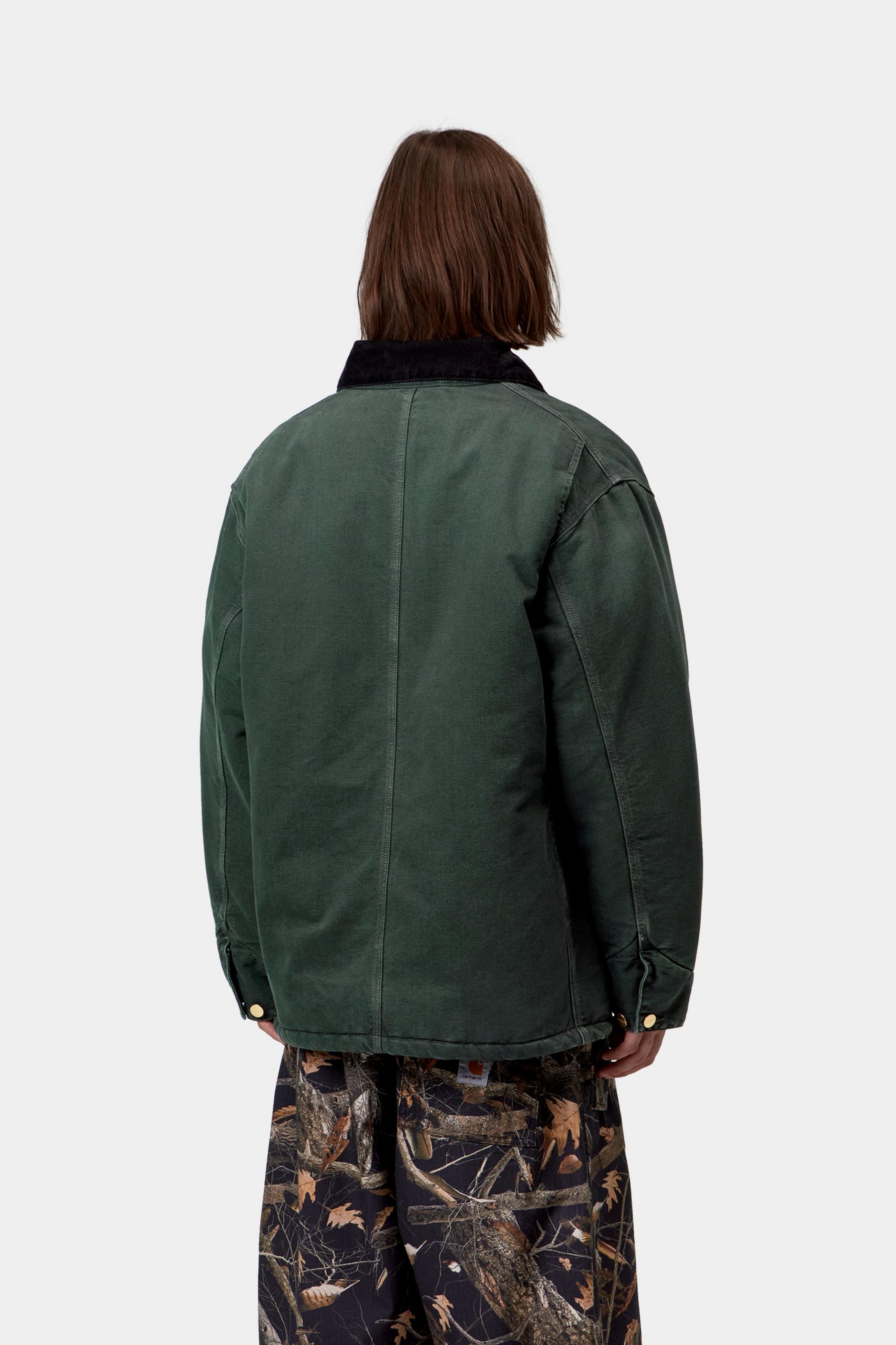 OG Chore Coat - Raven / Black stone canvas 3
