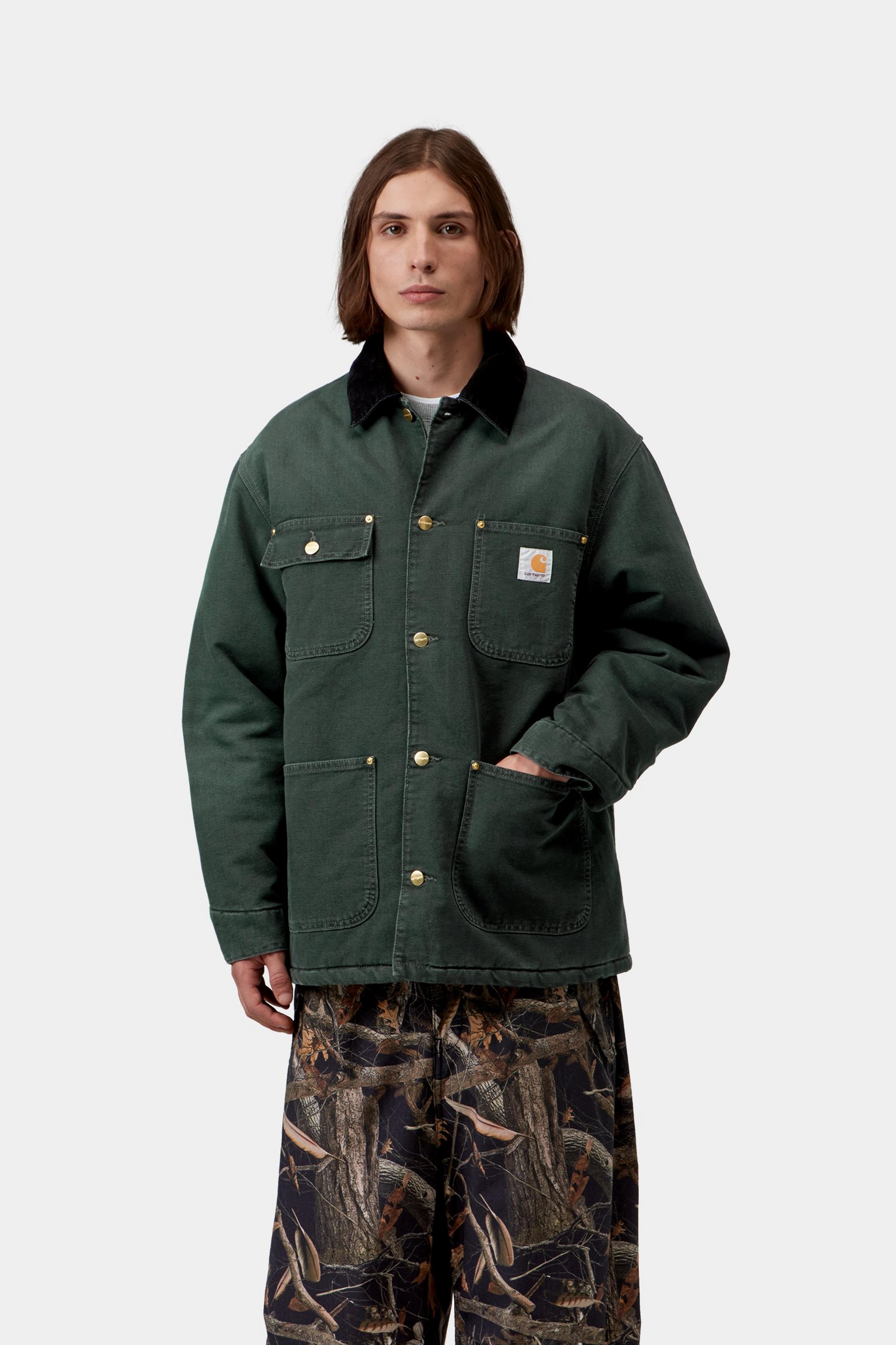 OG Chore Coat - Raven / Black stone canvas 4