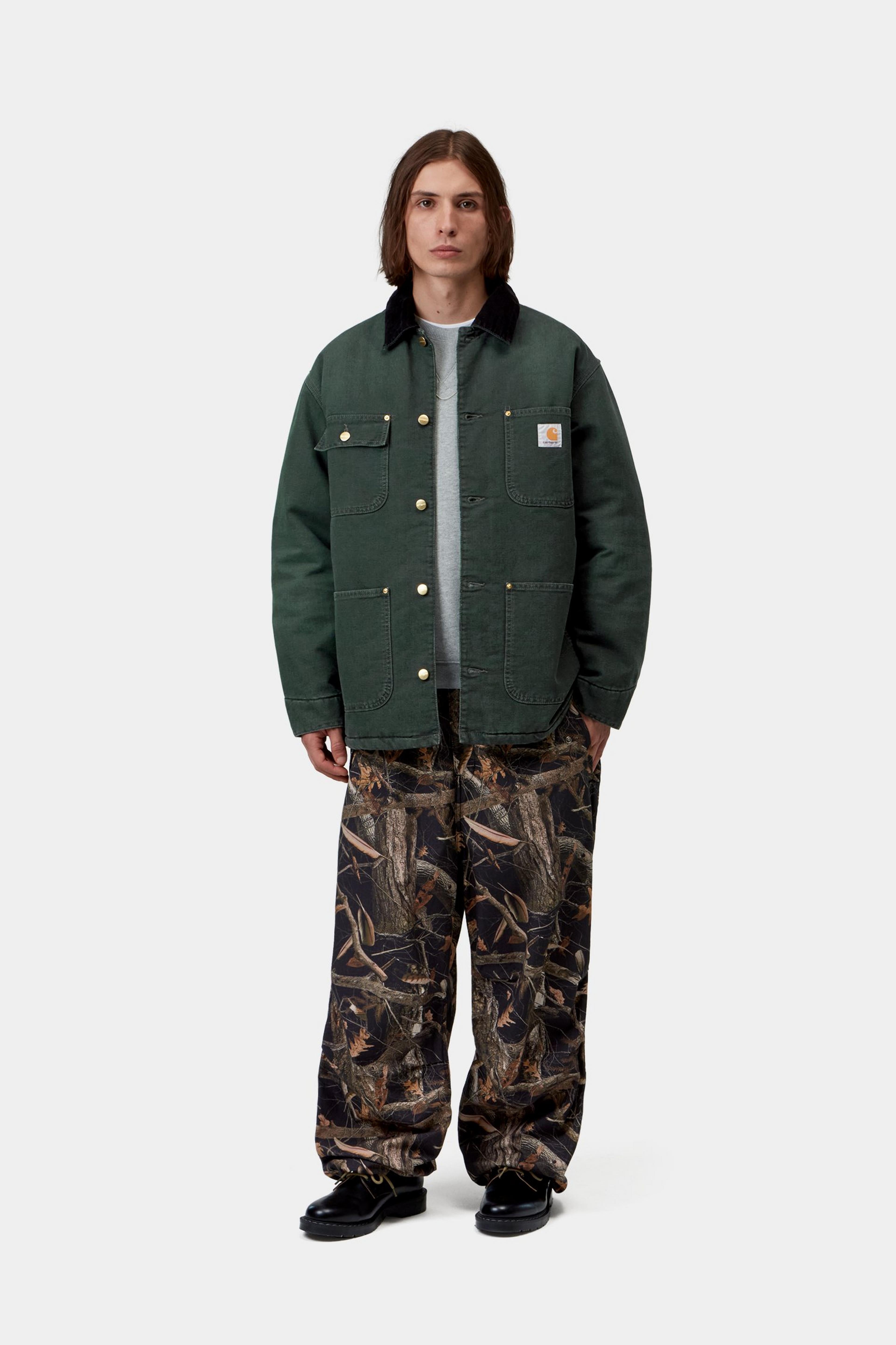 OG Chore Coat - Raven / Black stone canvas 5