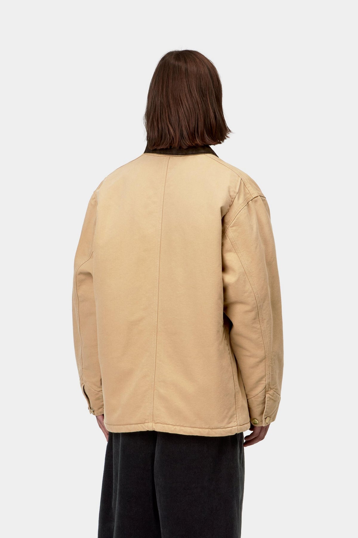 OG Chore Coat - WIP Dusty H / Tobacco stone canvas