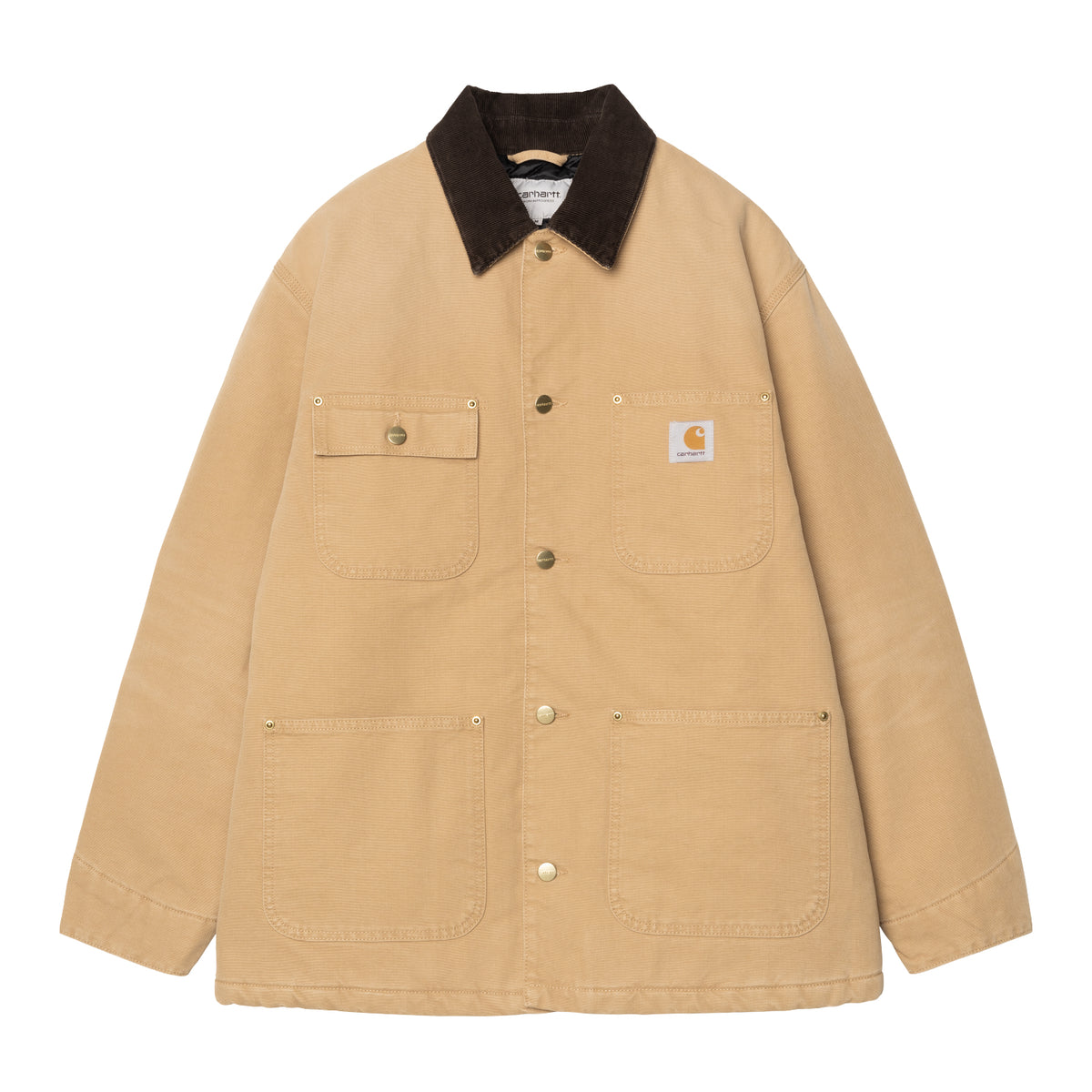 OG Chore Coat - WIP Dusty H / Tobacco stone canvas