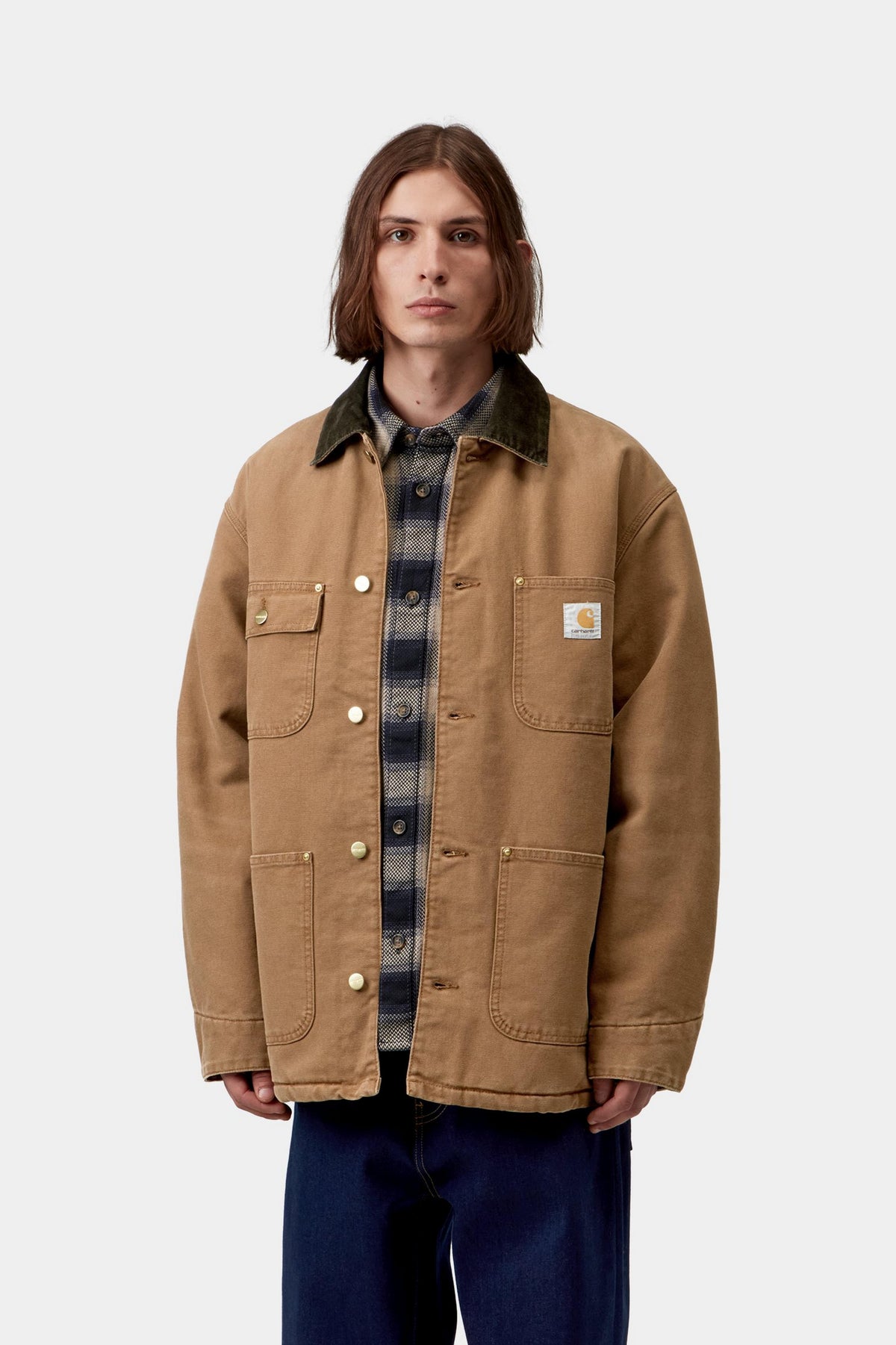 OG Chore Coat - WIP H Brown / Tobacco stone canvas
