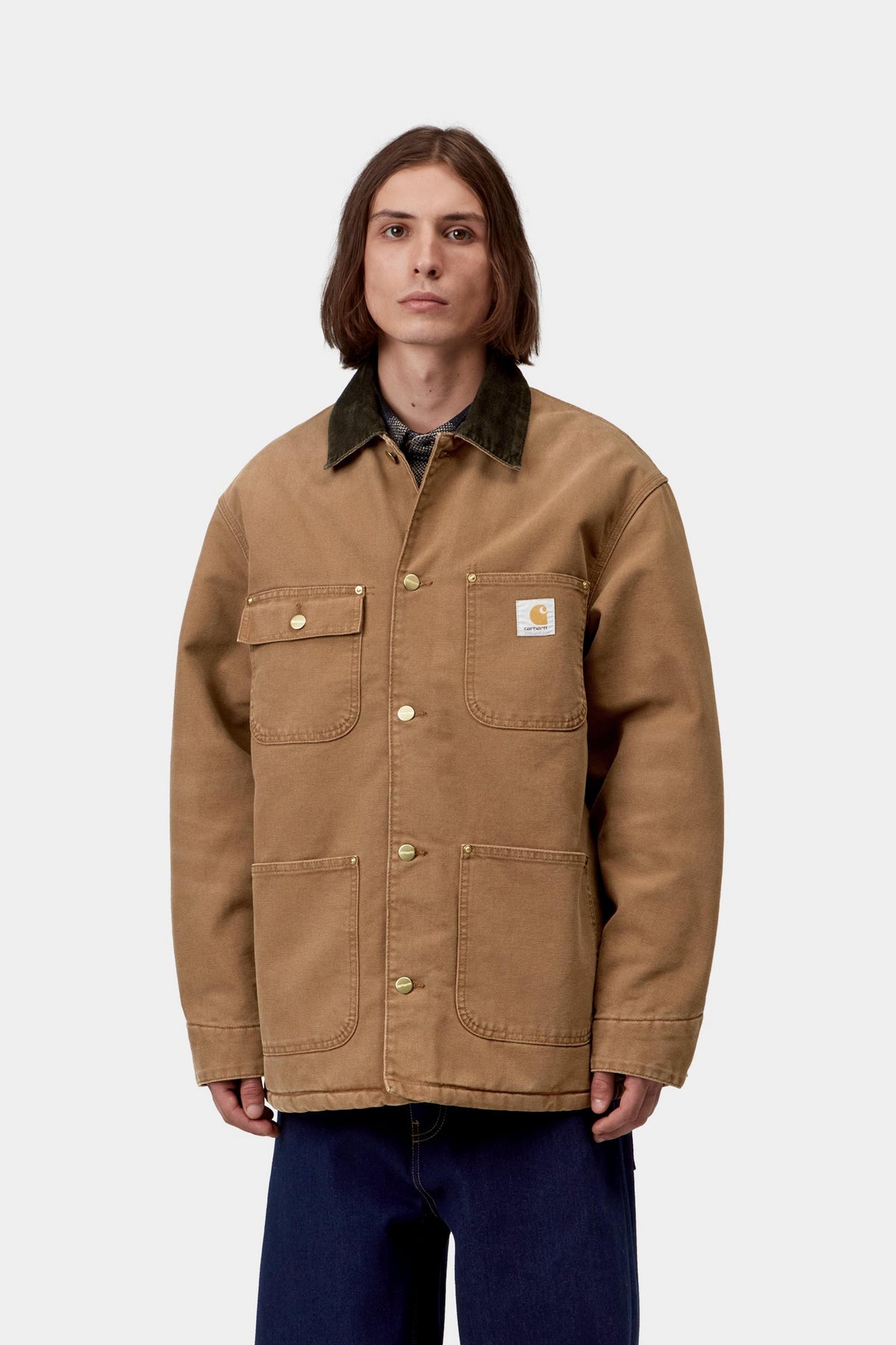OG Chore Coat - WIP H Brown / Tobacco stone canvas