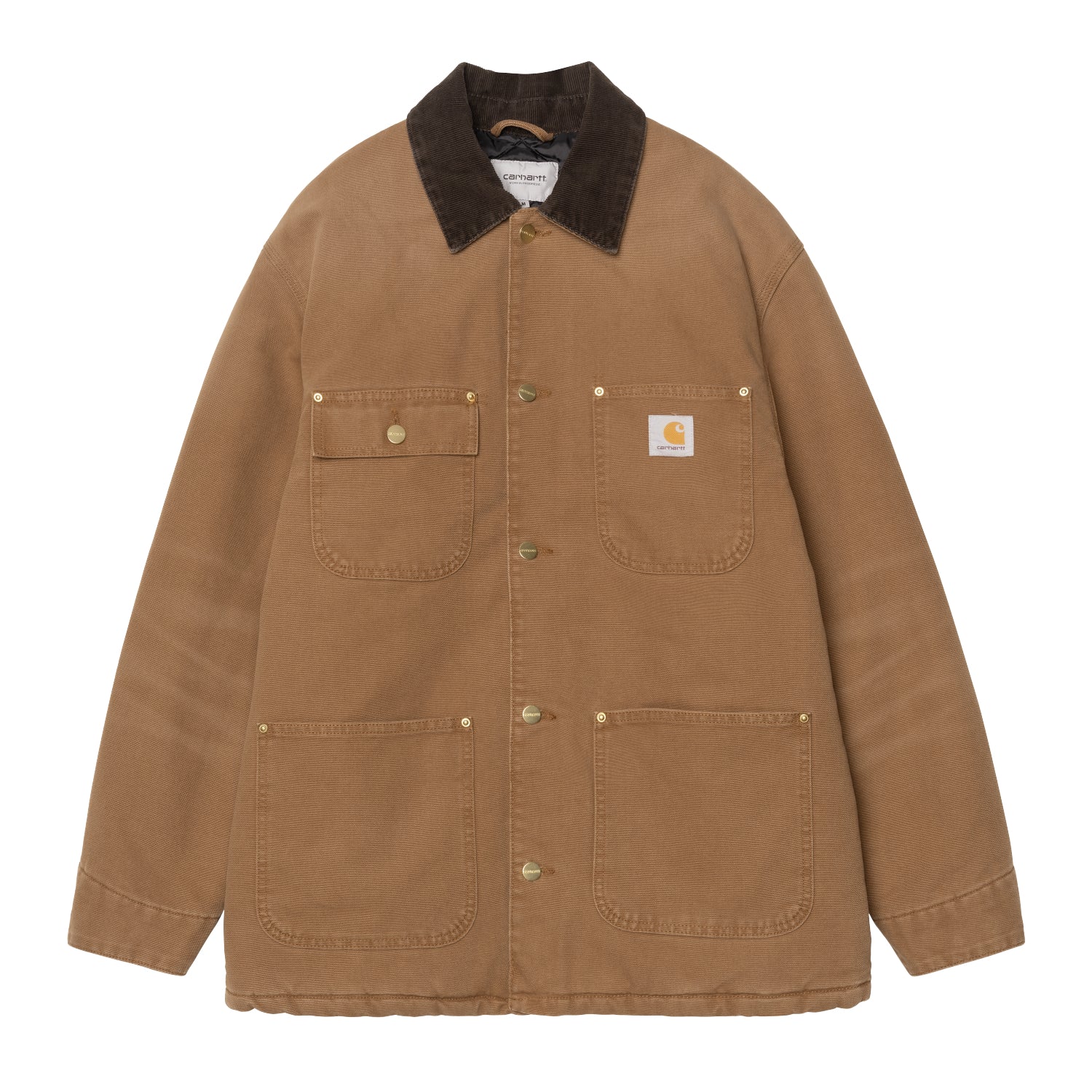 OG Chore Coat - WIP H Brown / Tobacco stone canvas 1
