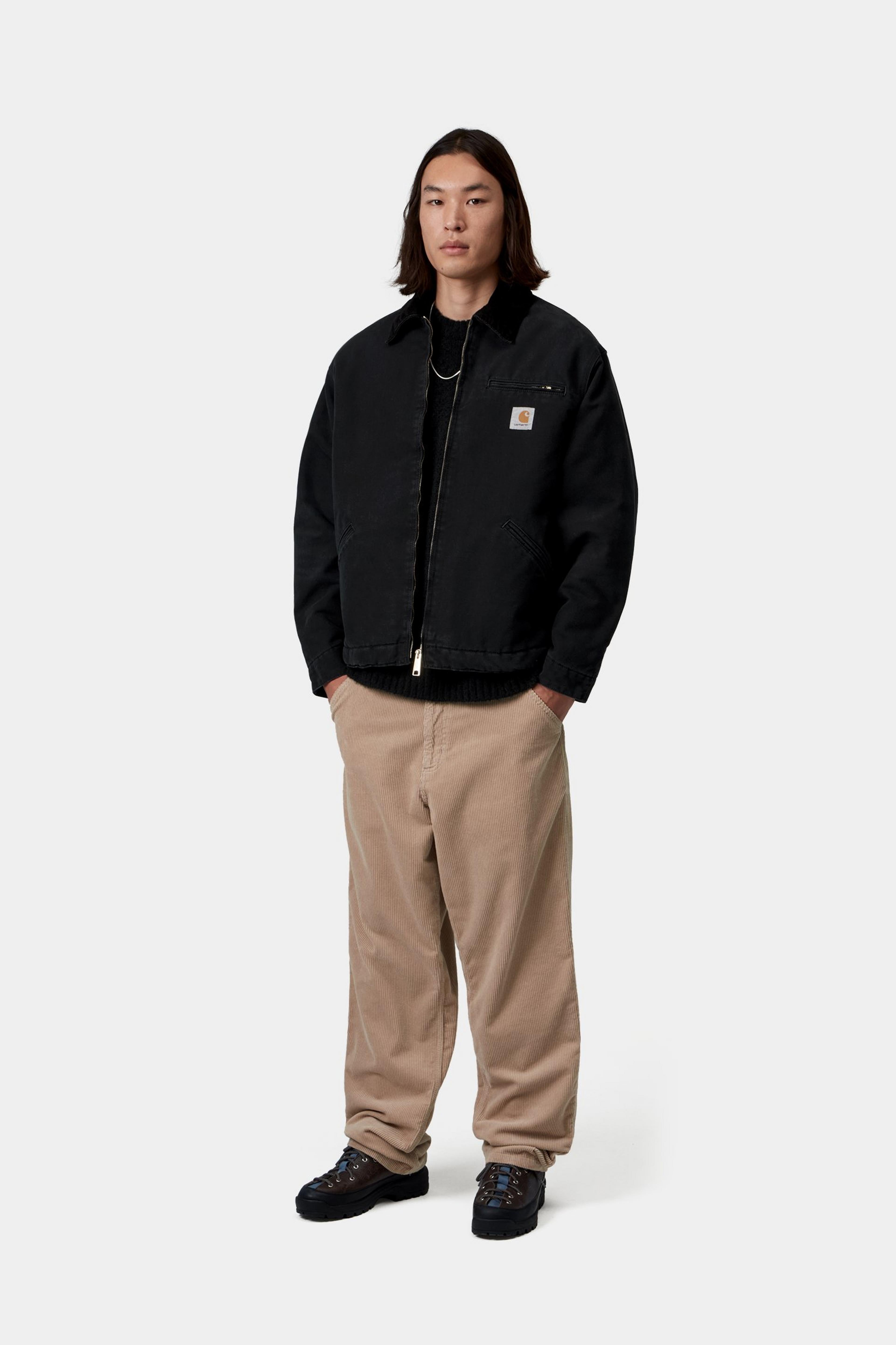 OG Detroit Jacket - Black / Black stone canvas 5