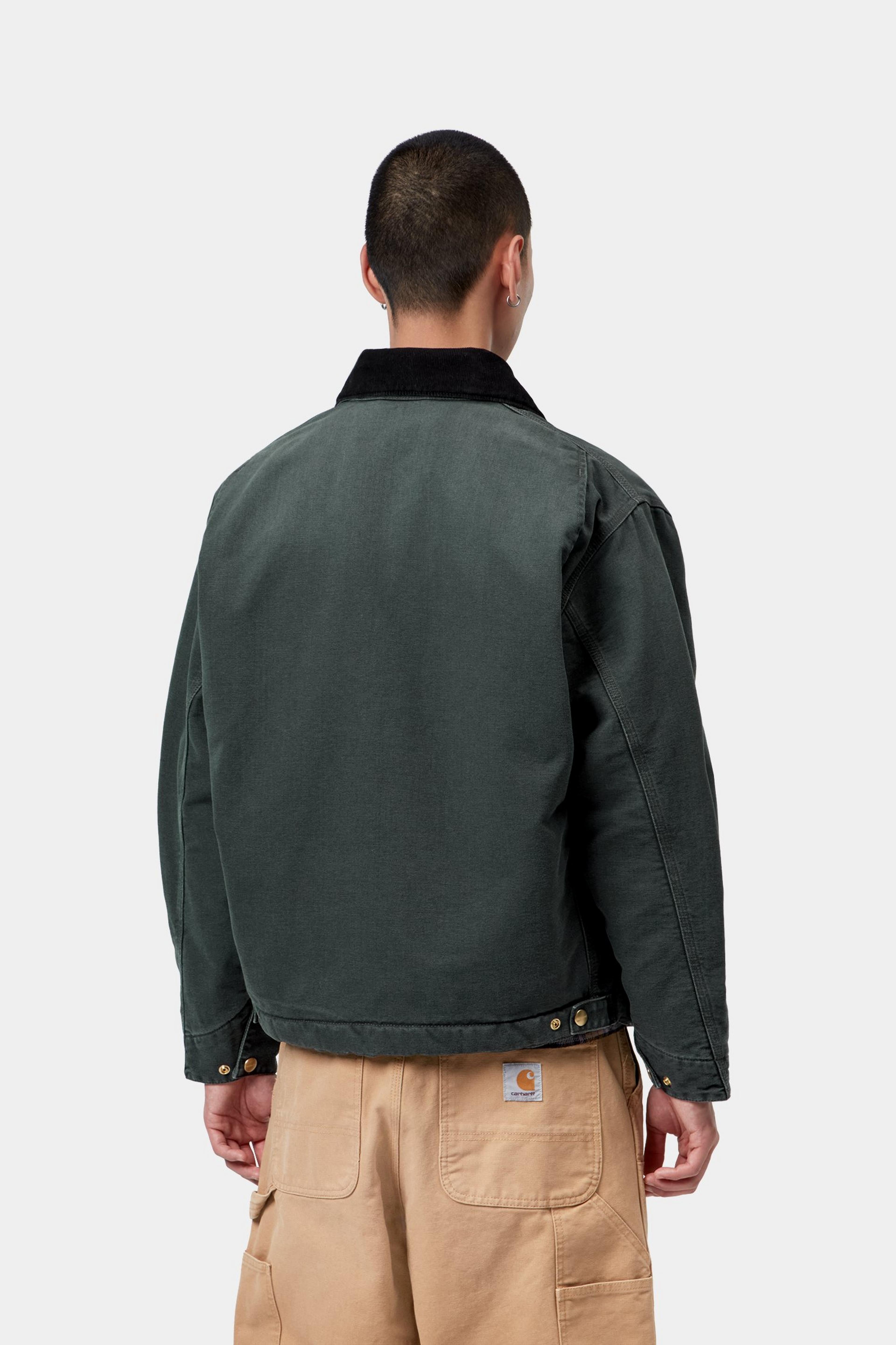 OG Detroit Jacket - Raven / Black stone canvas 3