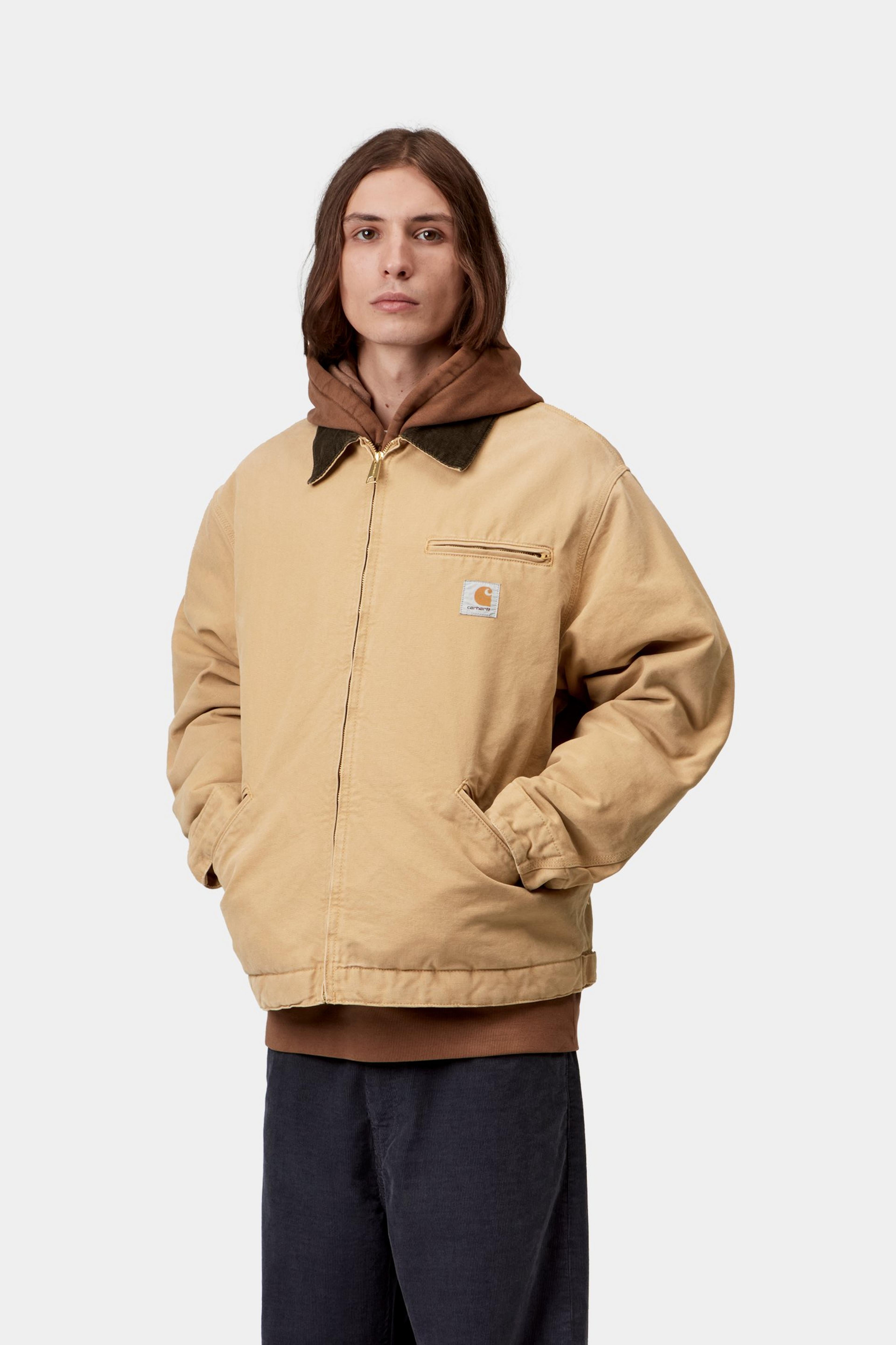 OG Detroit Jacket - WIP Dusty H / Tobacco stone canvas 4
