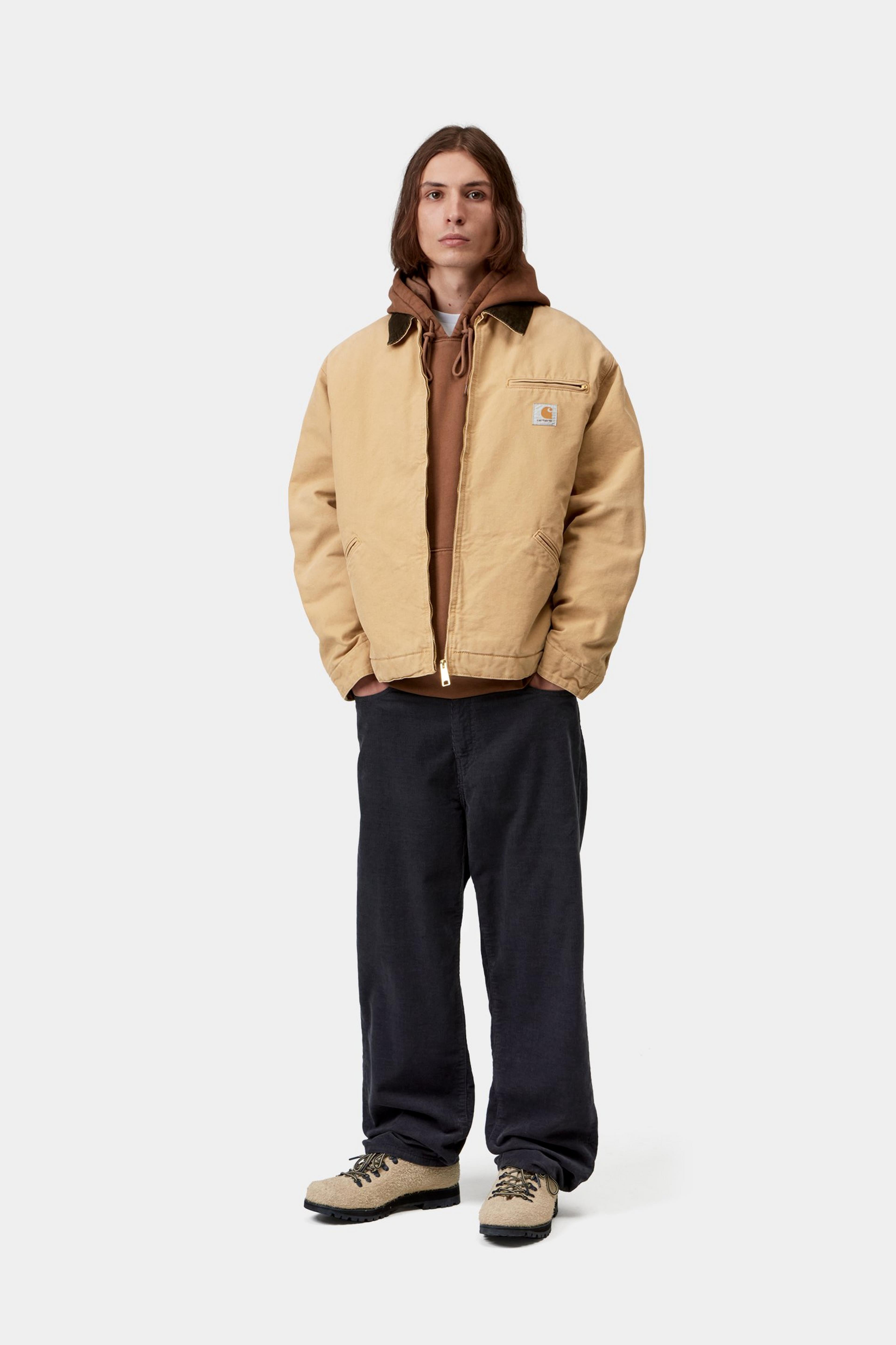 OG Detroit Jacket - WIP Dusty H / Tobacco stone canvas 5