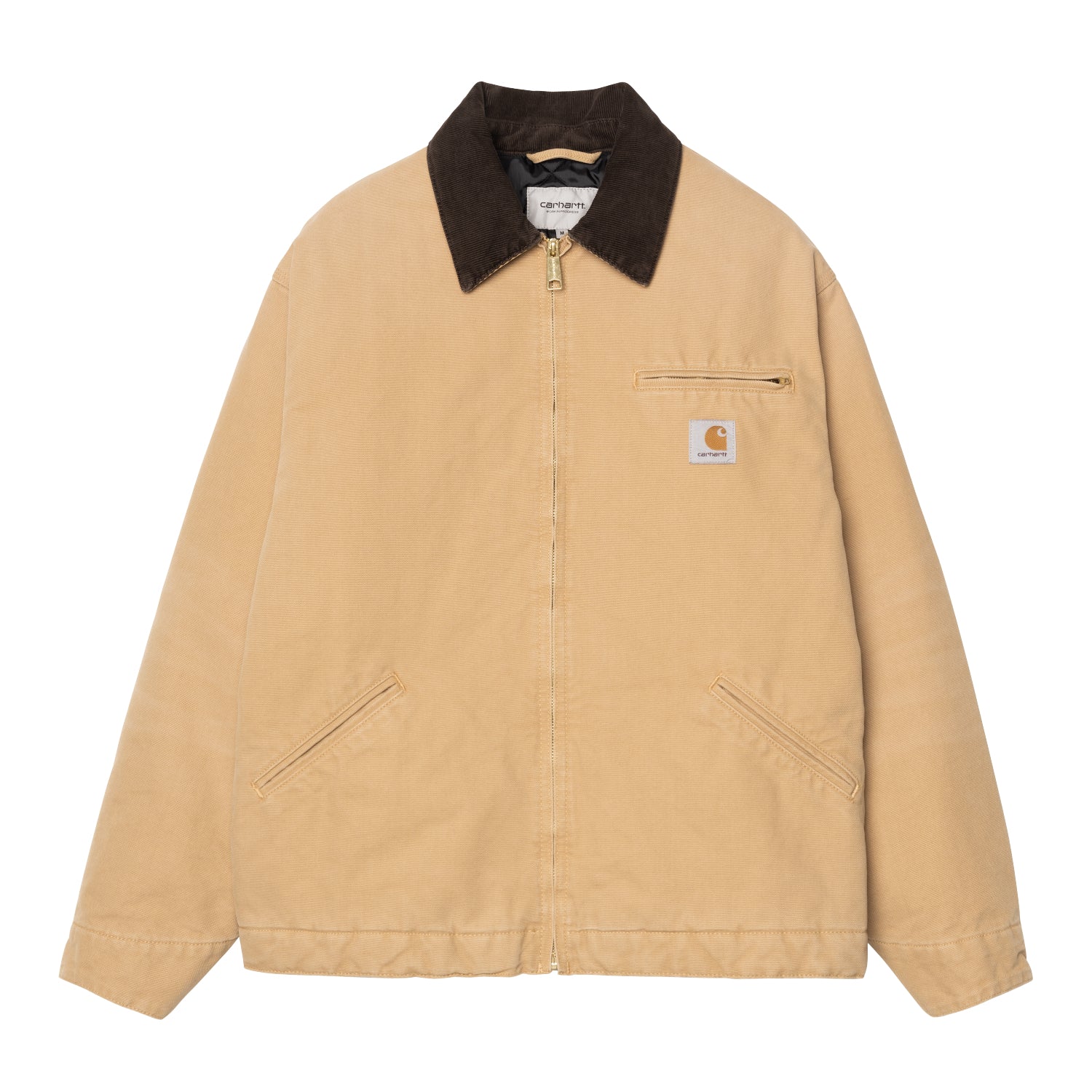 OG Detroit Jacket - WIP Dusty H / Tobacco stone canvas 1