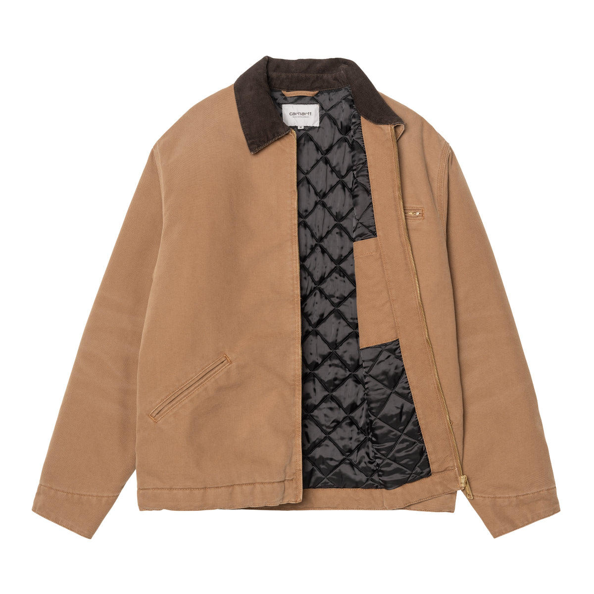 OG Detroit Jacket - WIP H Brown / Tobacco stone canvas
