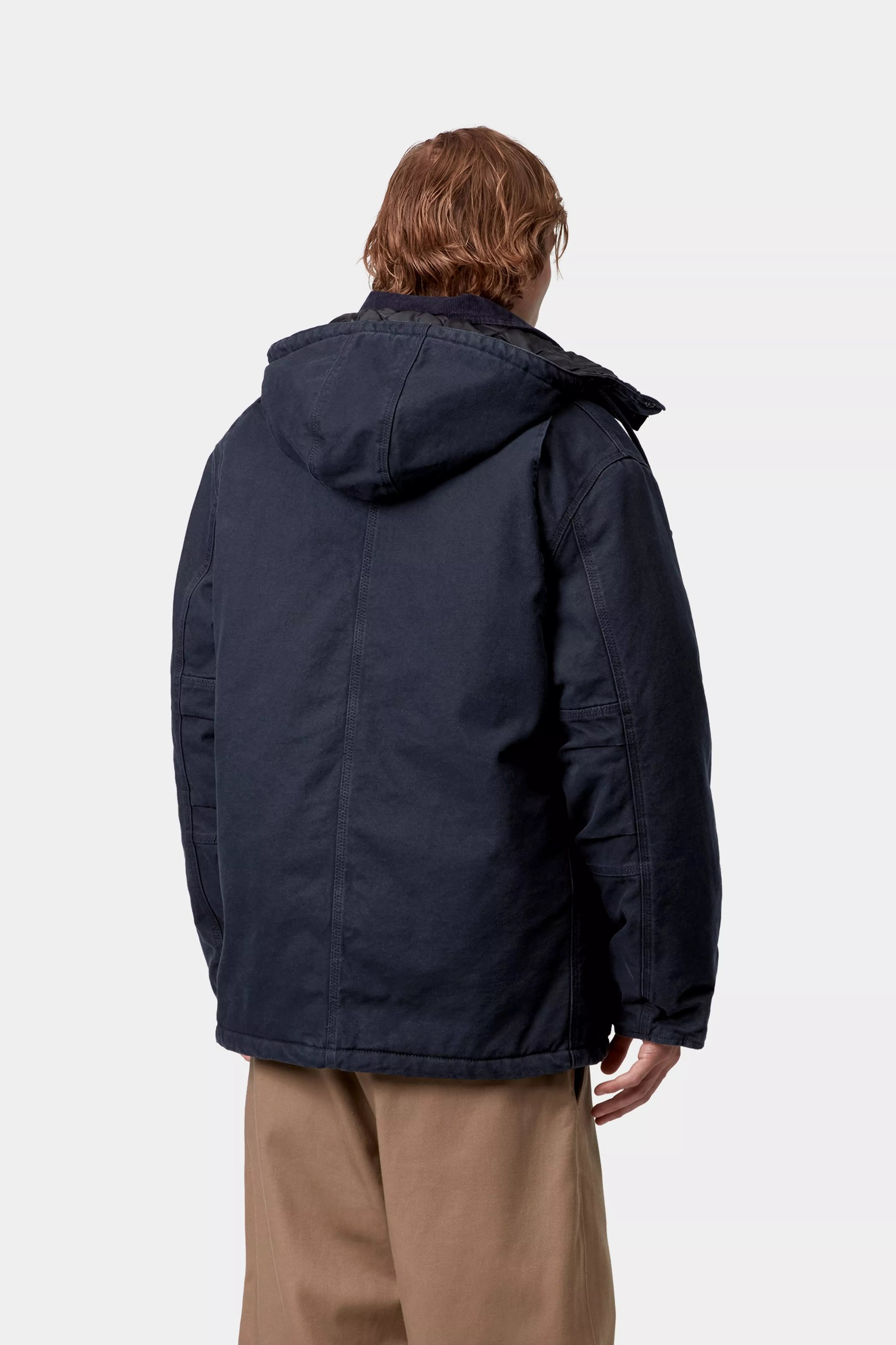 AMBEL COAT  - Deep Night / Deep Night (stone washed) 4