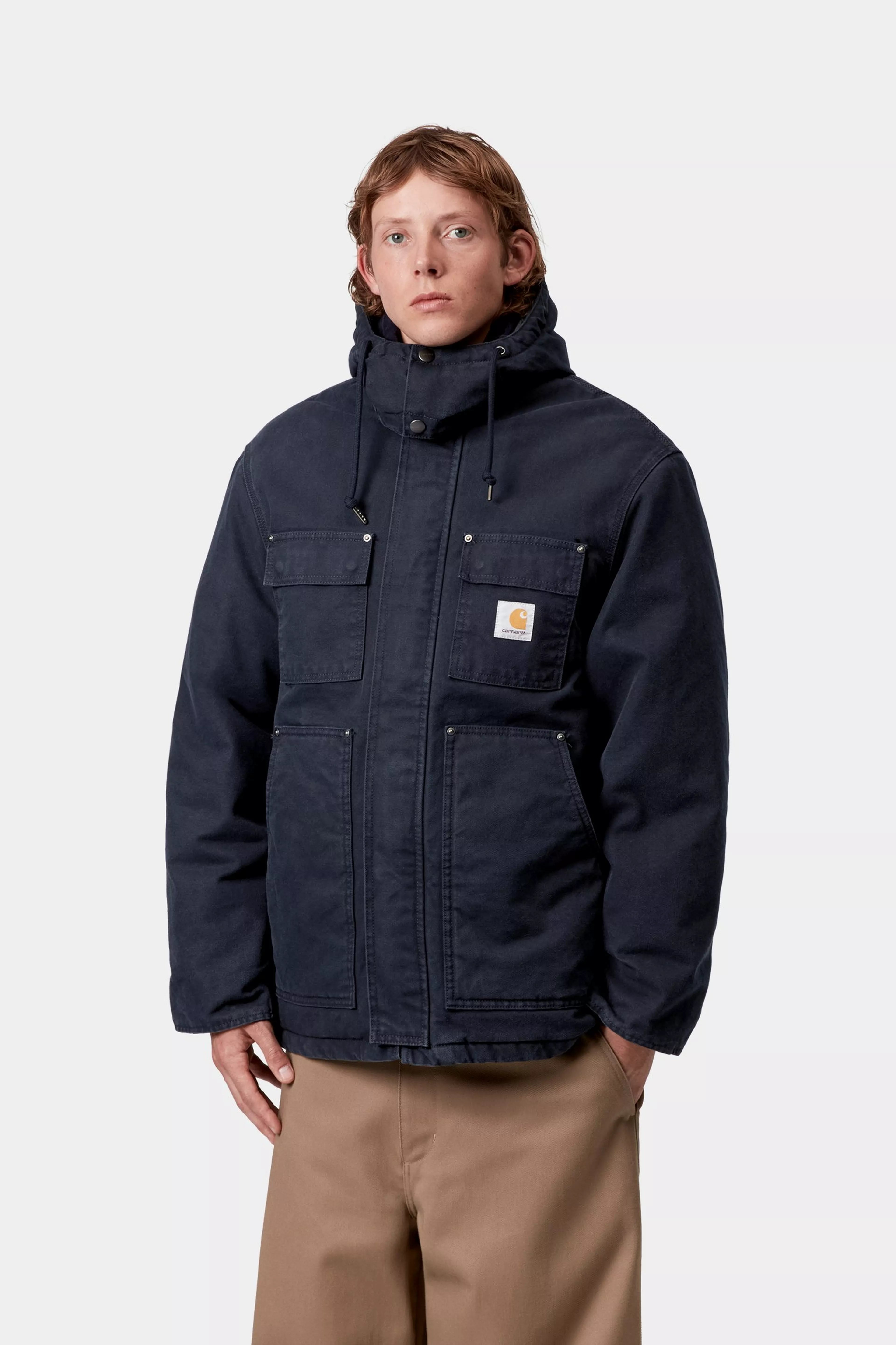 AMBEL COAT  - Deep Night / Deep Night (stone washed) 2