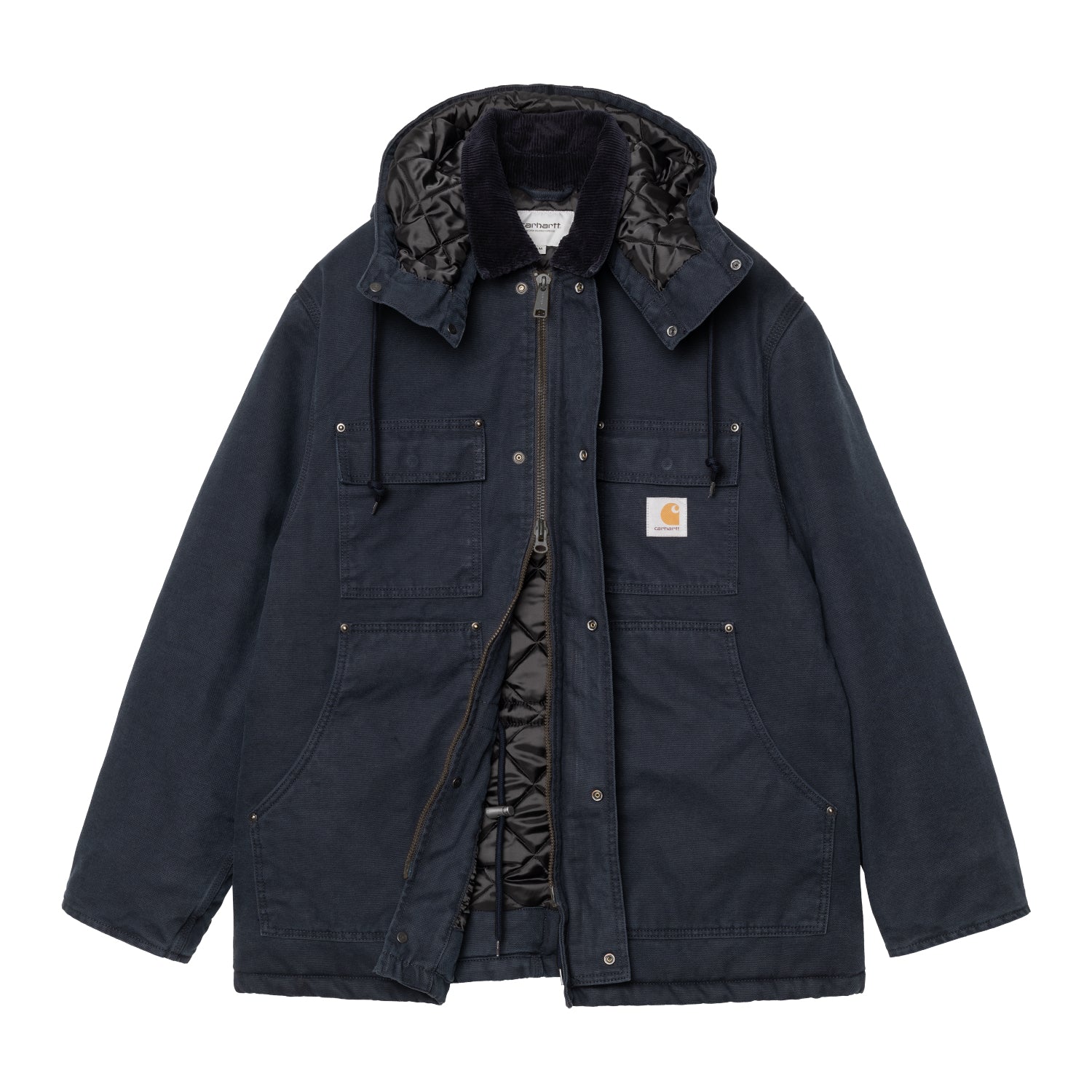 AMBEL COAT - Deep Night / Deep Night (stone washed) 9