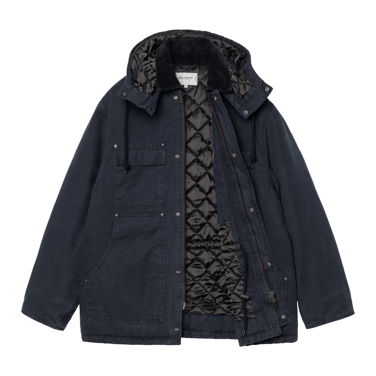 AMBEL COAT  - Deep Night / Deep Night (stone washed)