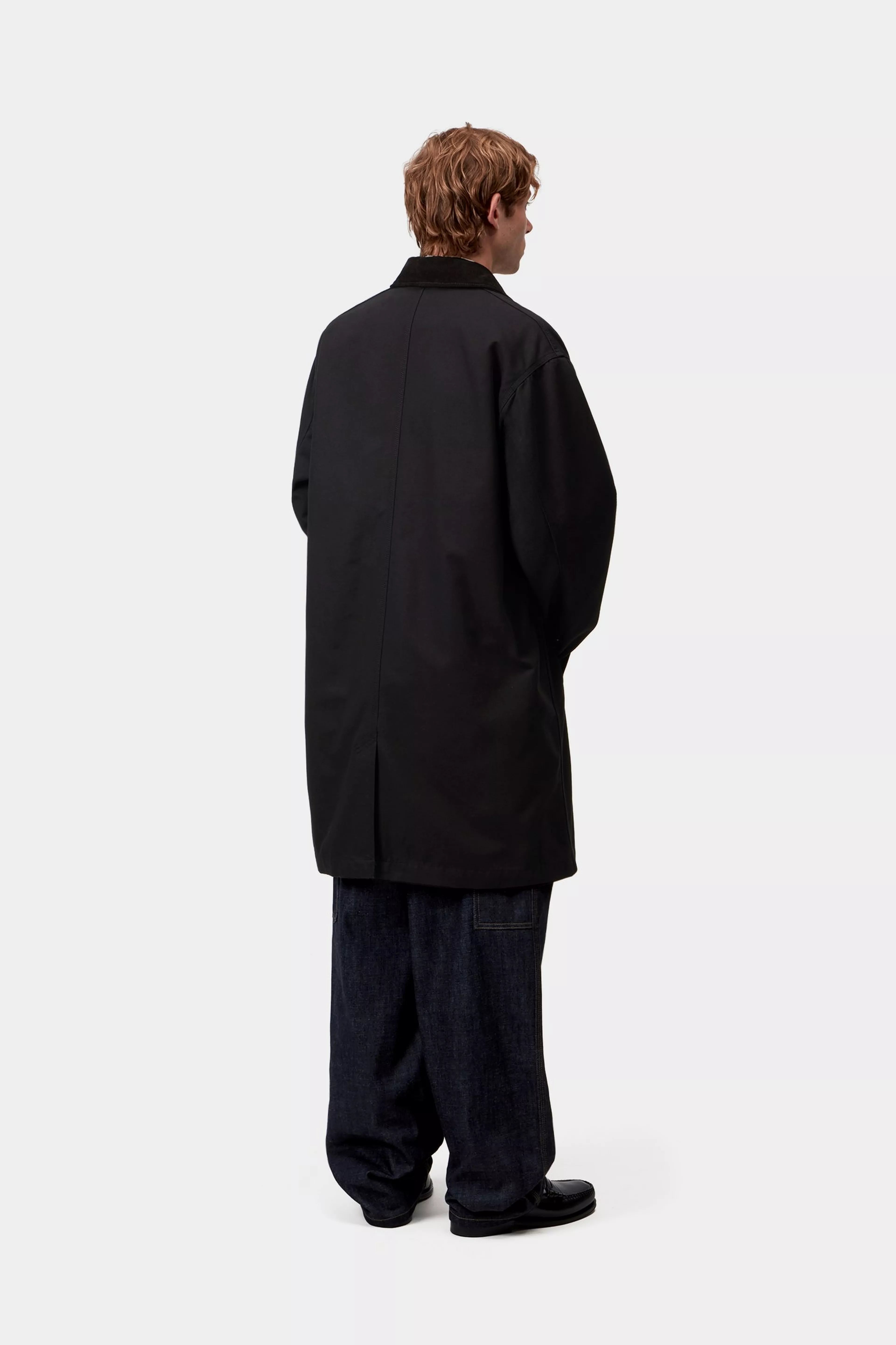 WEBSTER COAT  - Black / Black (rinsed)