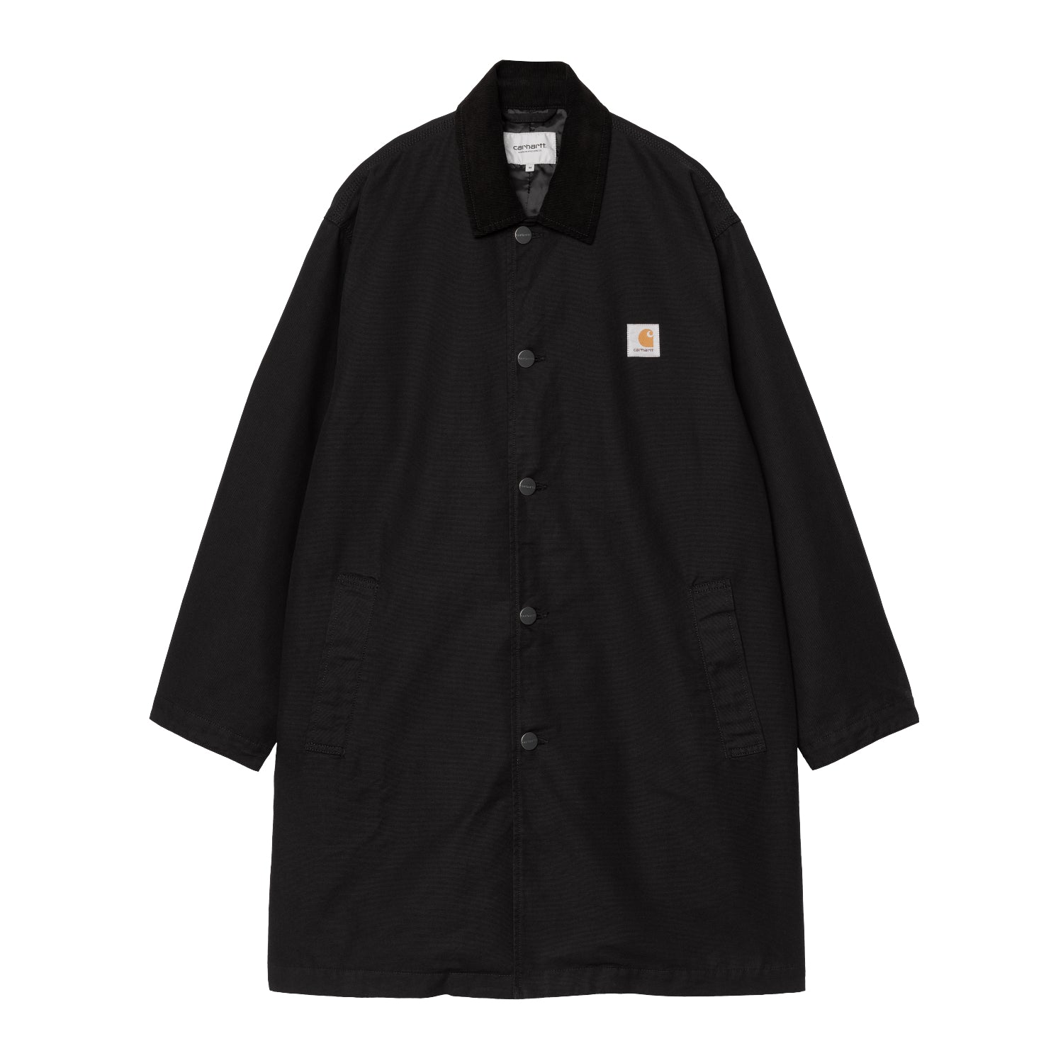 WEBSTER COAT - Black / Black (rinsed) 1