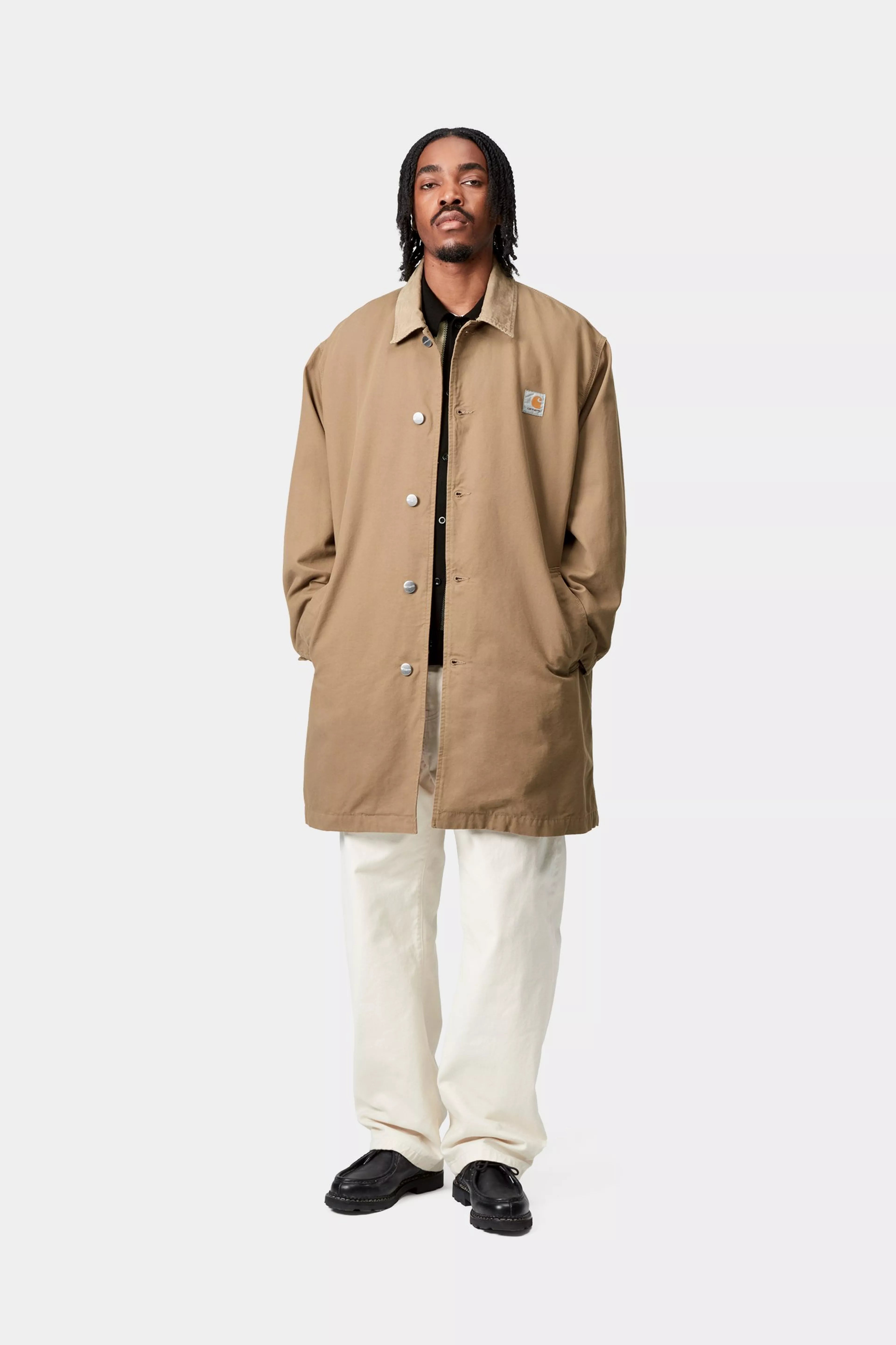 WEBSTER COAT  - Leather / Leather (rinsed) 4