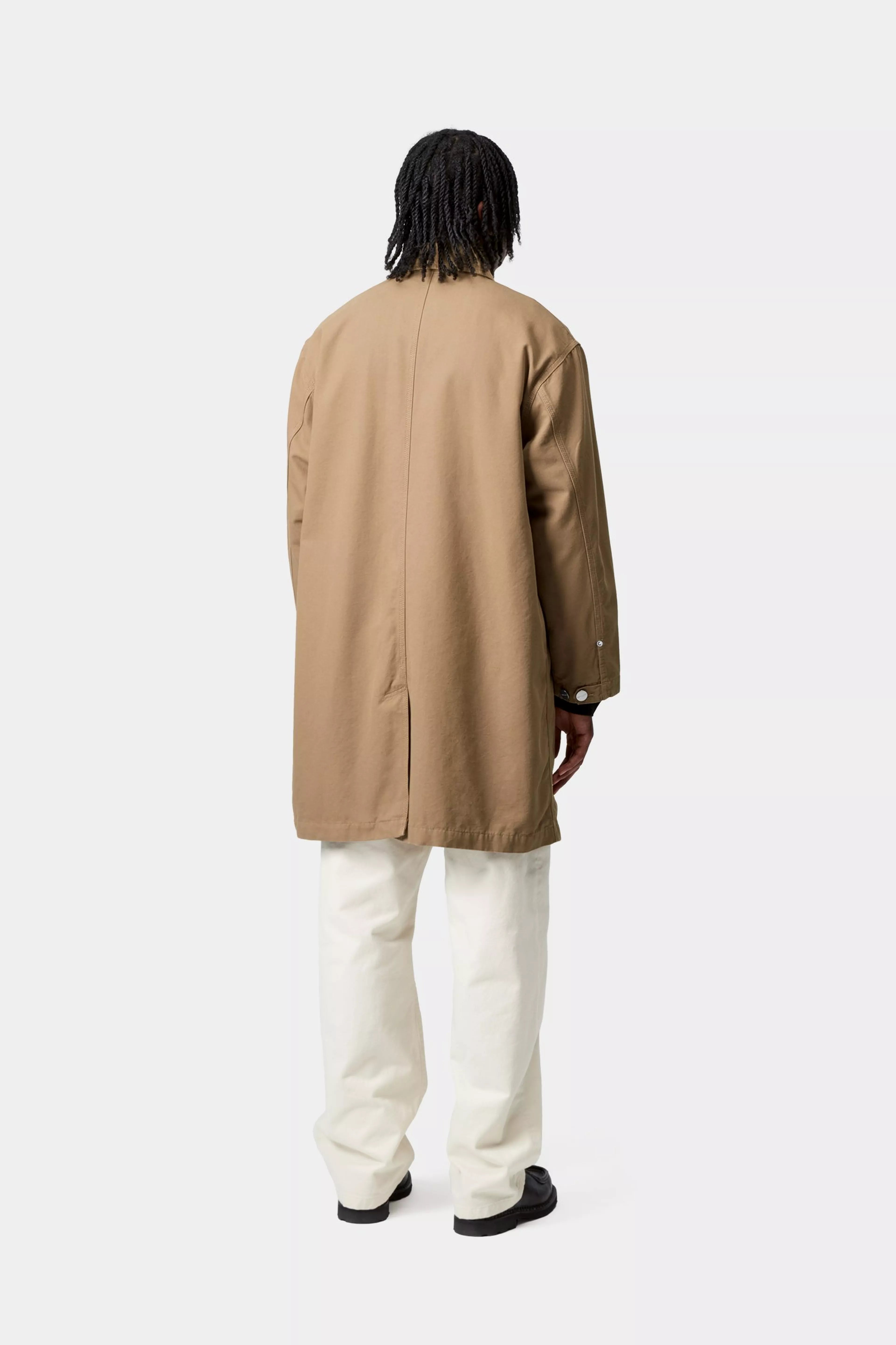 WEBSTER COAT - Leather / Leather (rinsed) 3