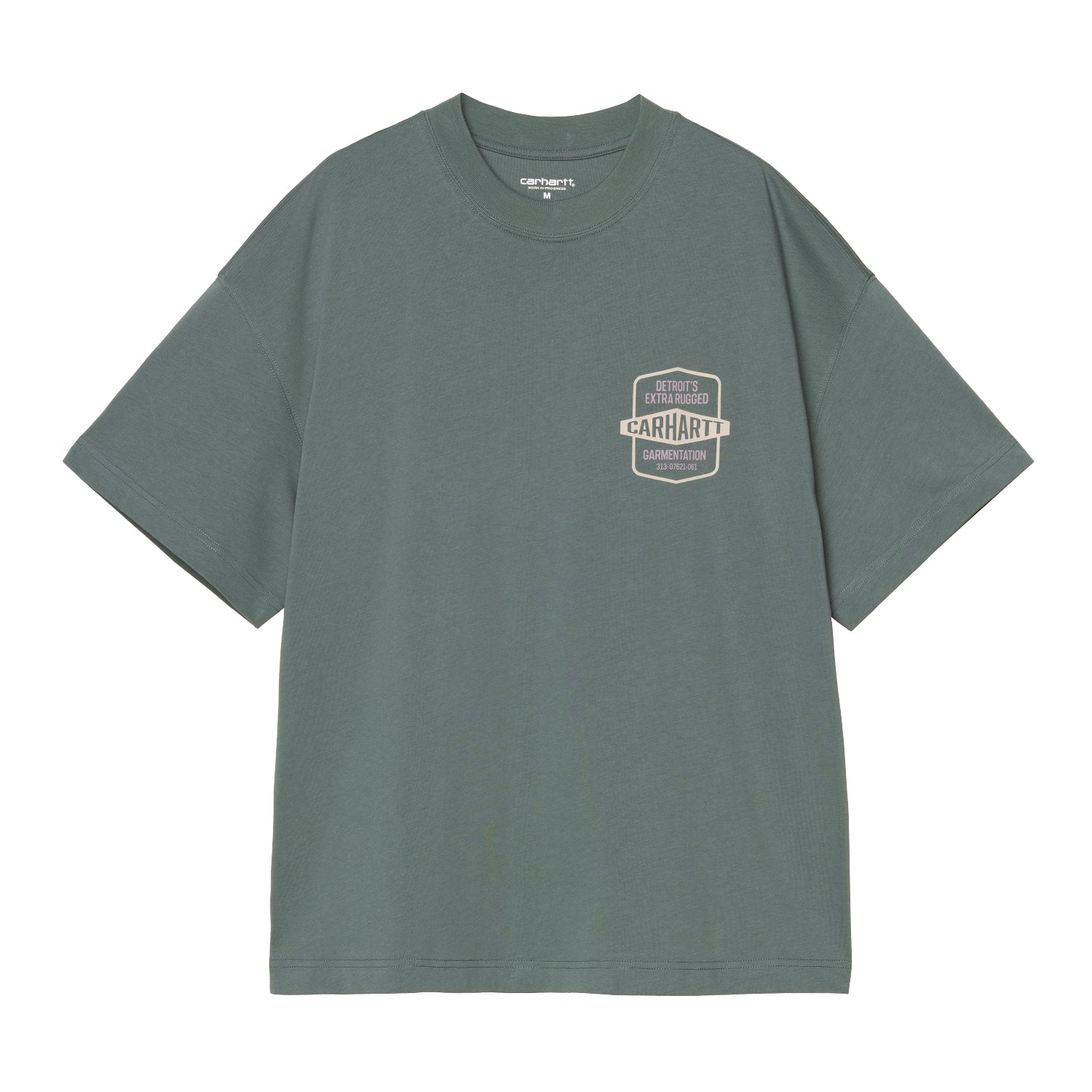 S/S NETWORKS T-SHIRT  - Silver Pine