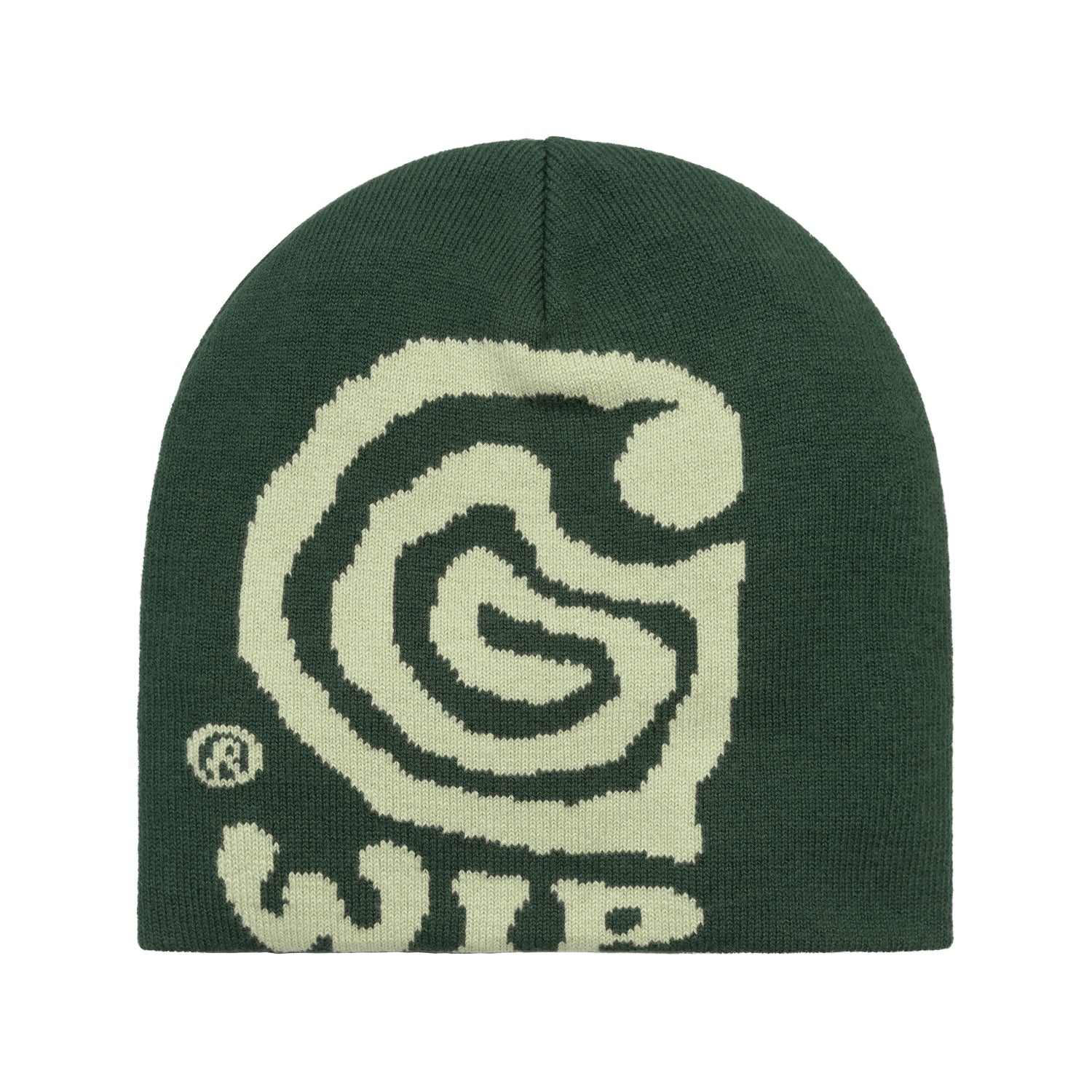 HELIX BEANIE  - Sycamore Tree / Pale Olive