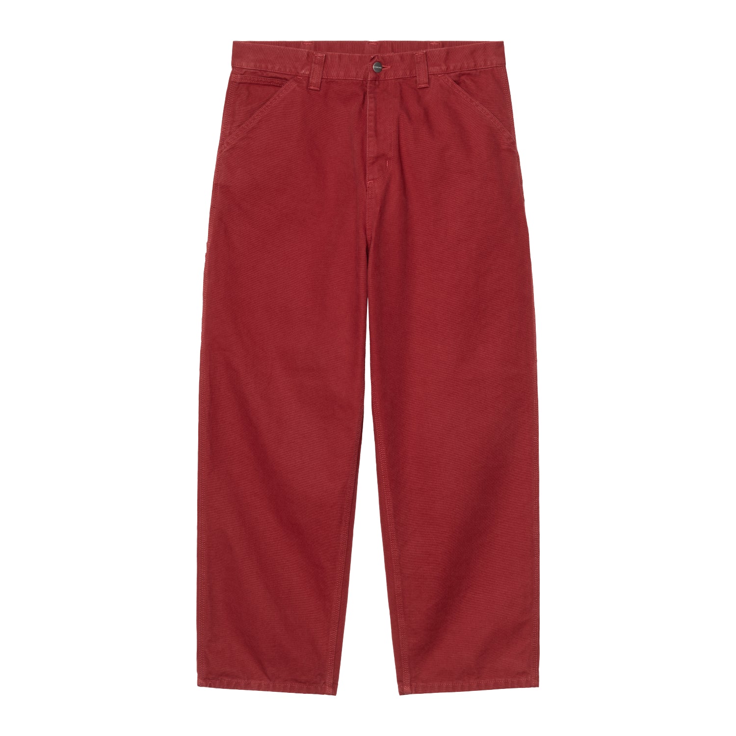 OG SINGLE KNEE PANT  - Scarlet (stone washed)