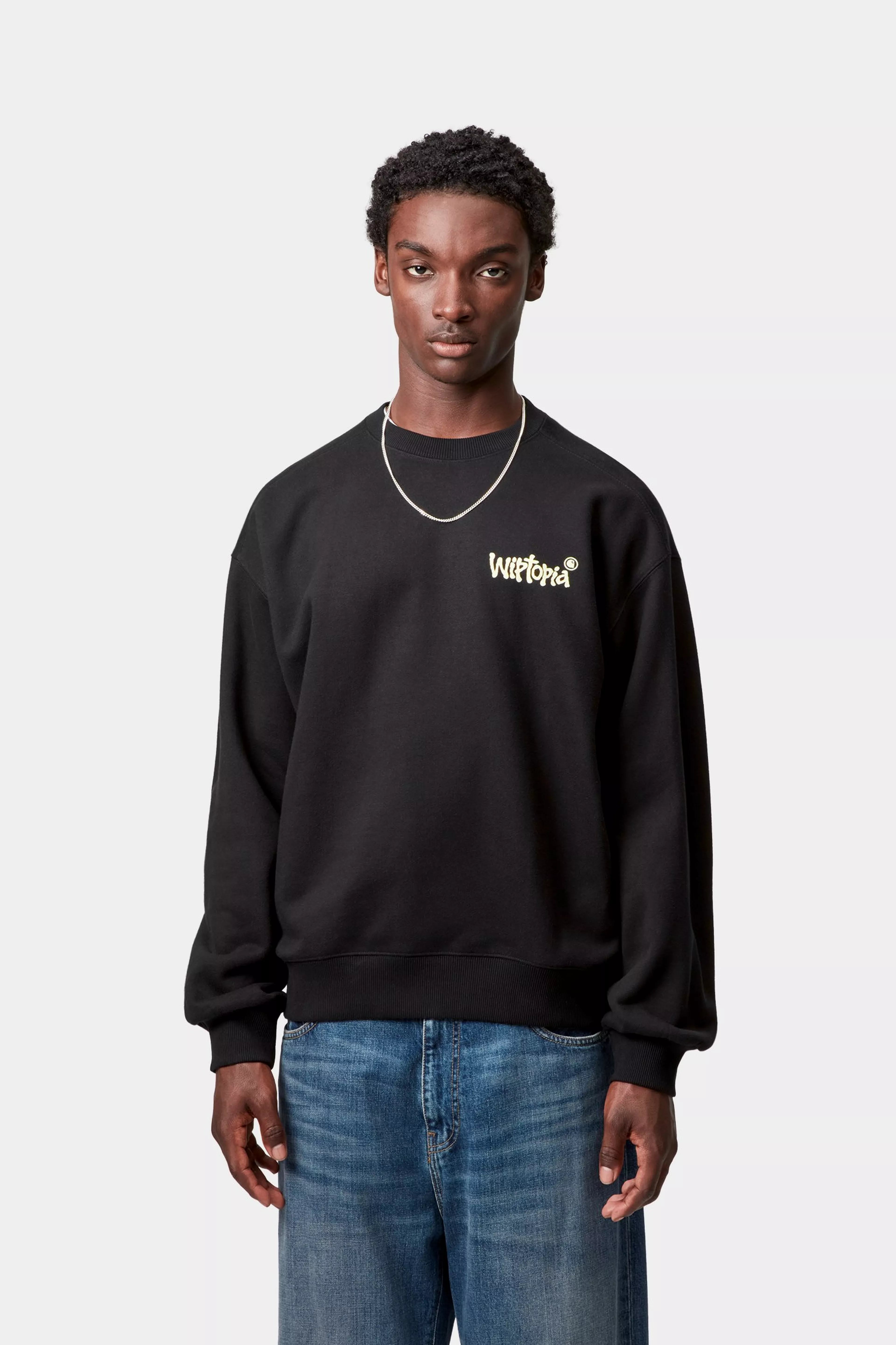 WIPTOPIA SWEAT  - Black