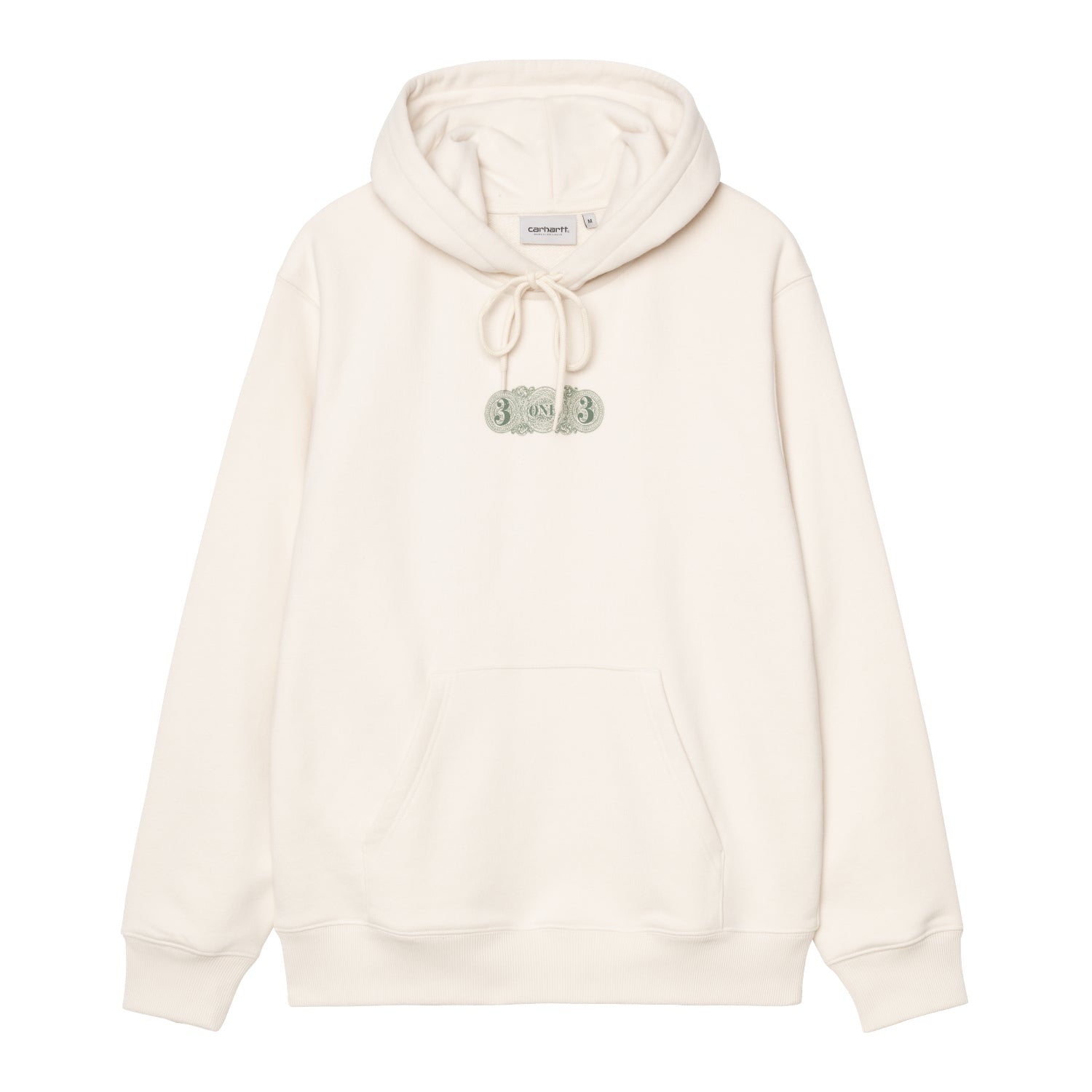 HOODED 3 ONE 3 SWEAT - Salt