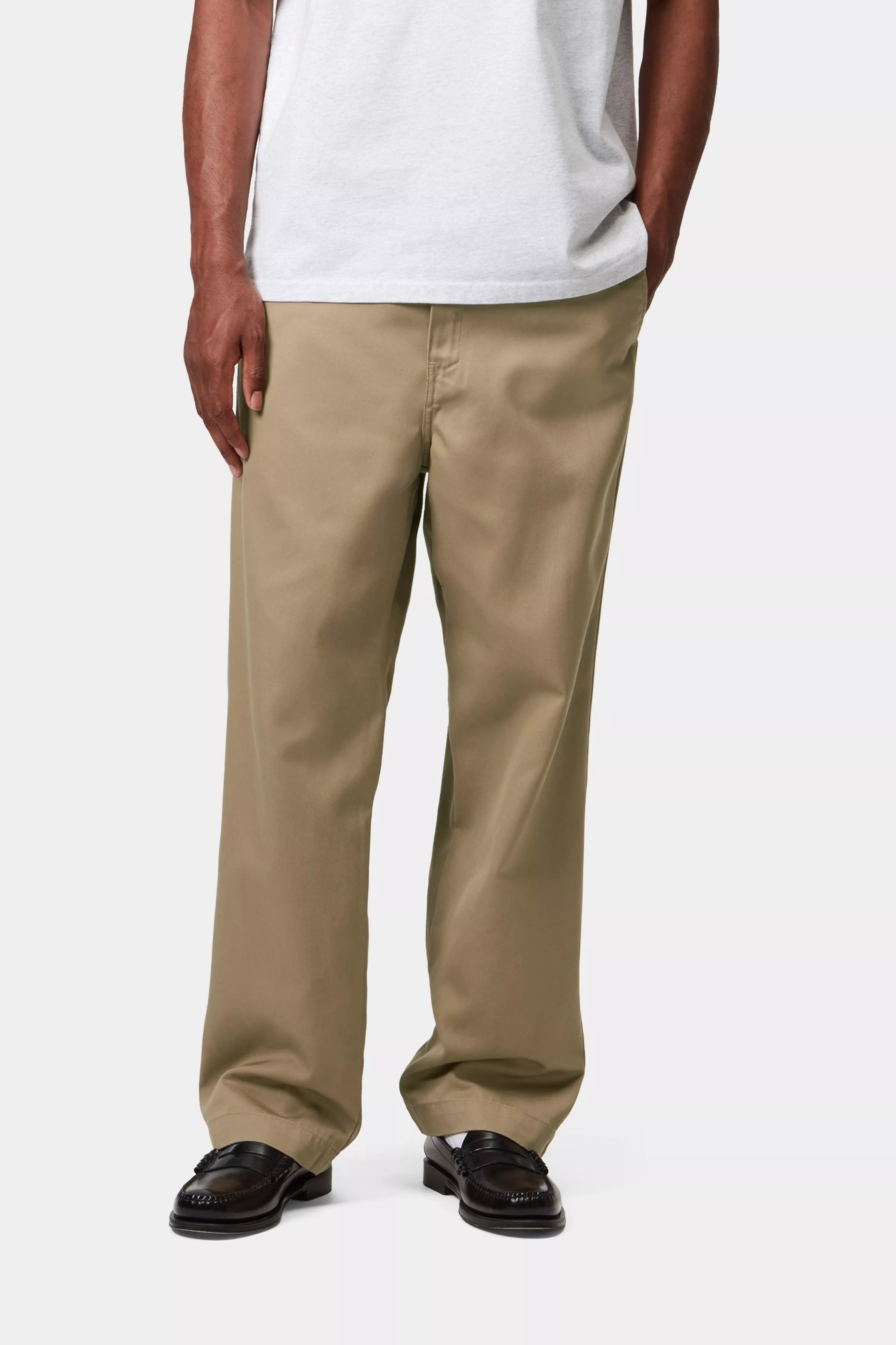 CRAFT PANT  - Leather (rinsed)