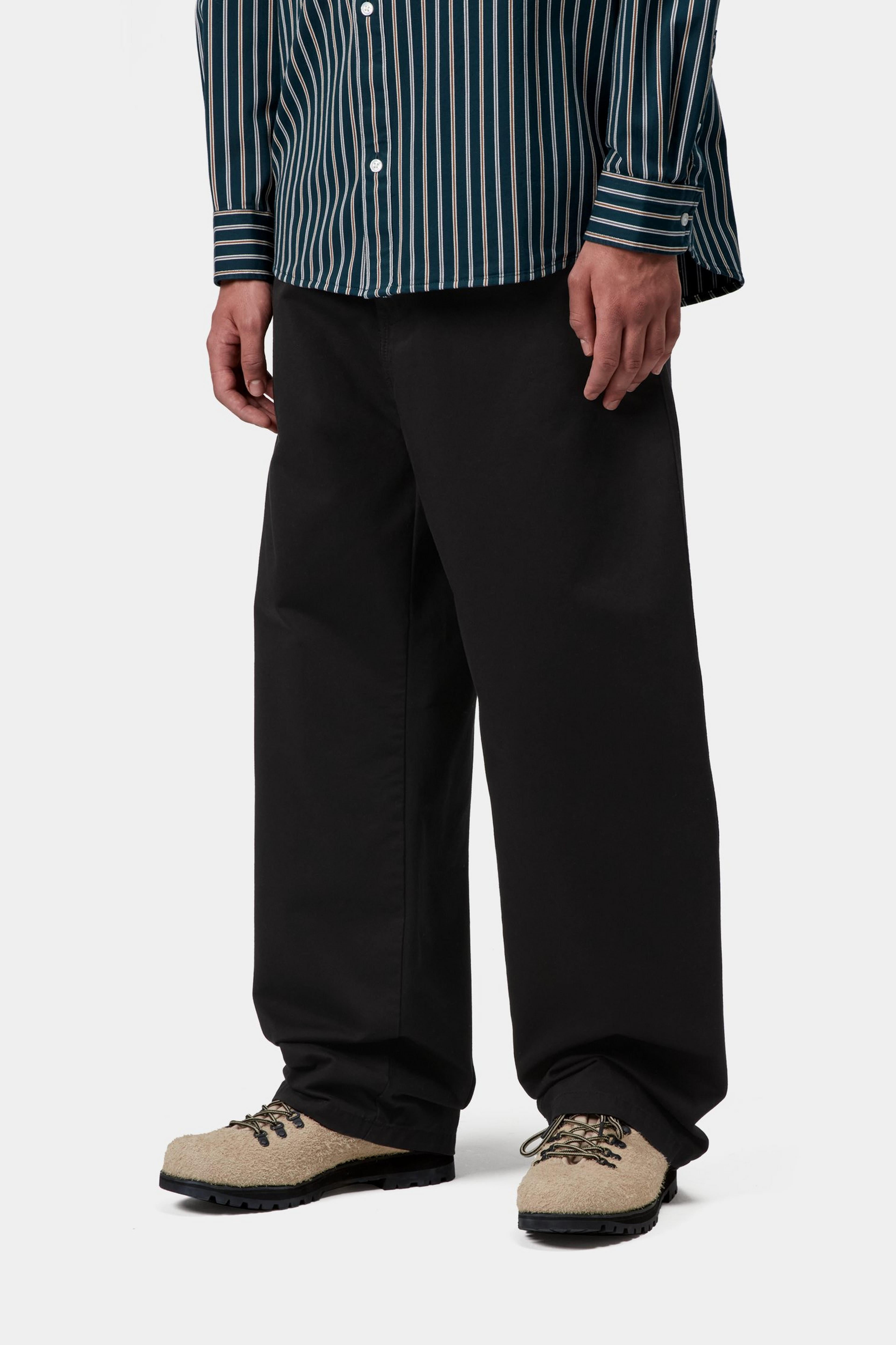 Brady Pant - Black (stone washed)