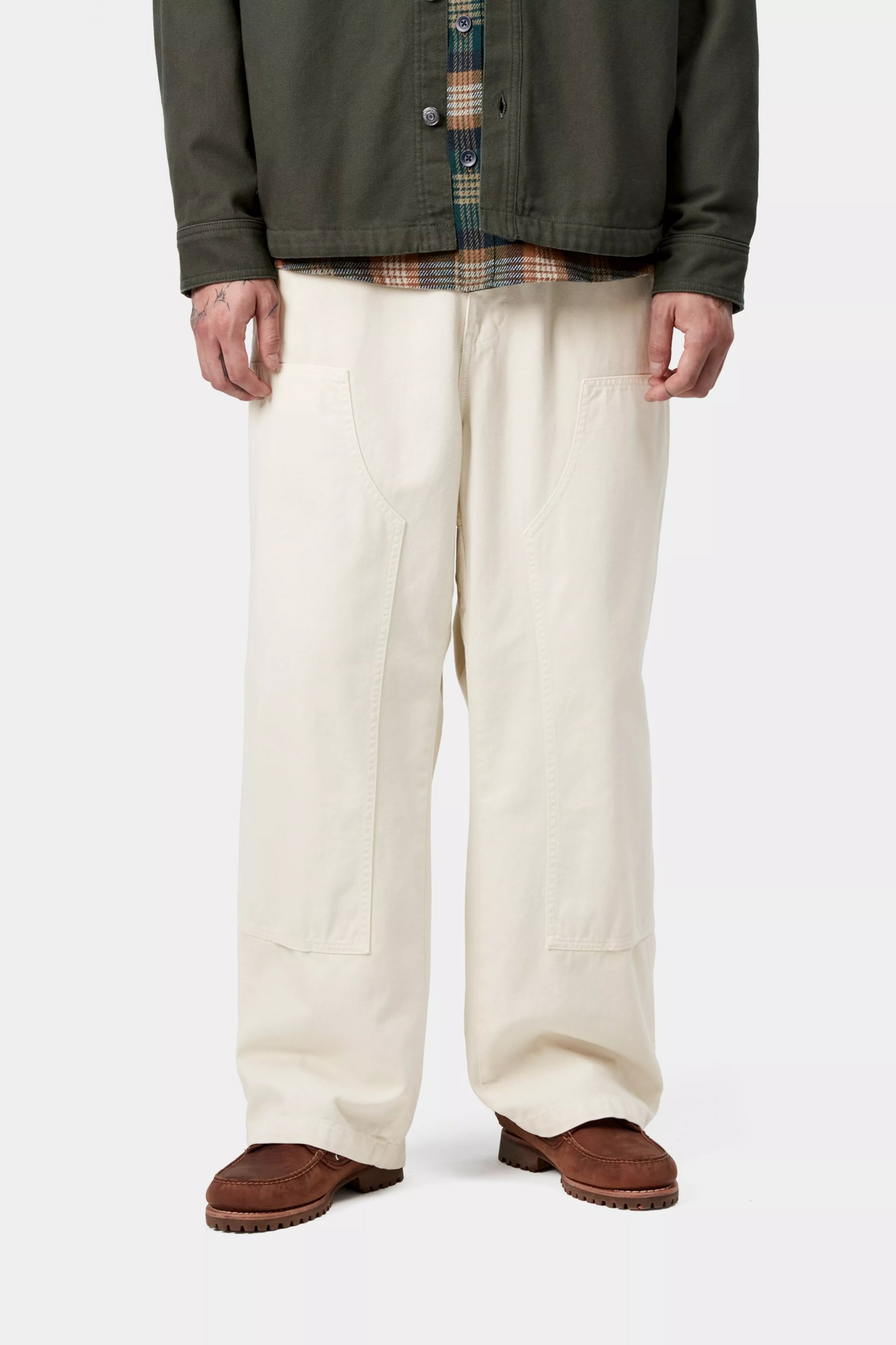 CRAWTON PANT  - Salt (garment dyed) 2