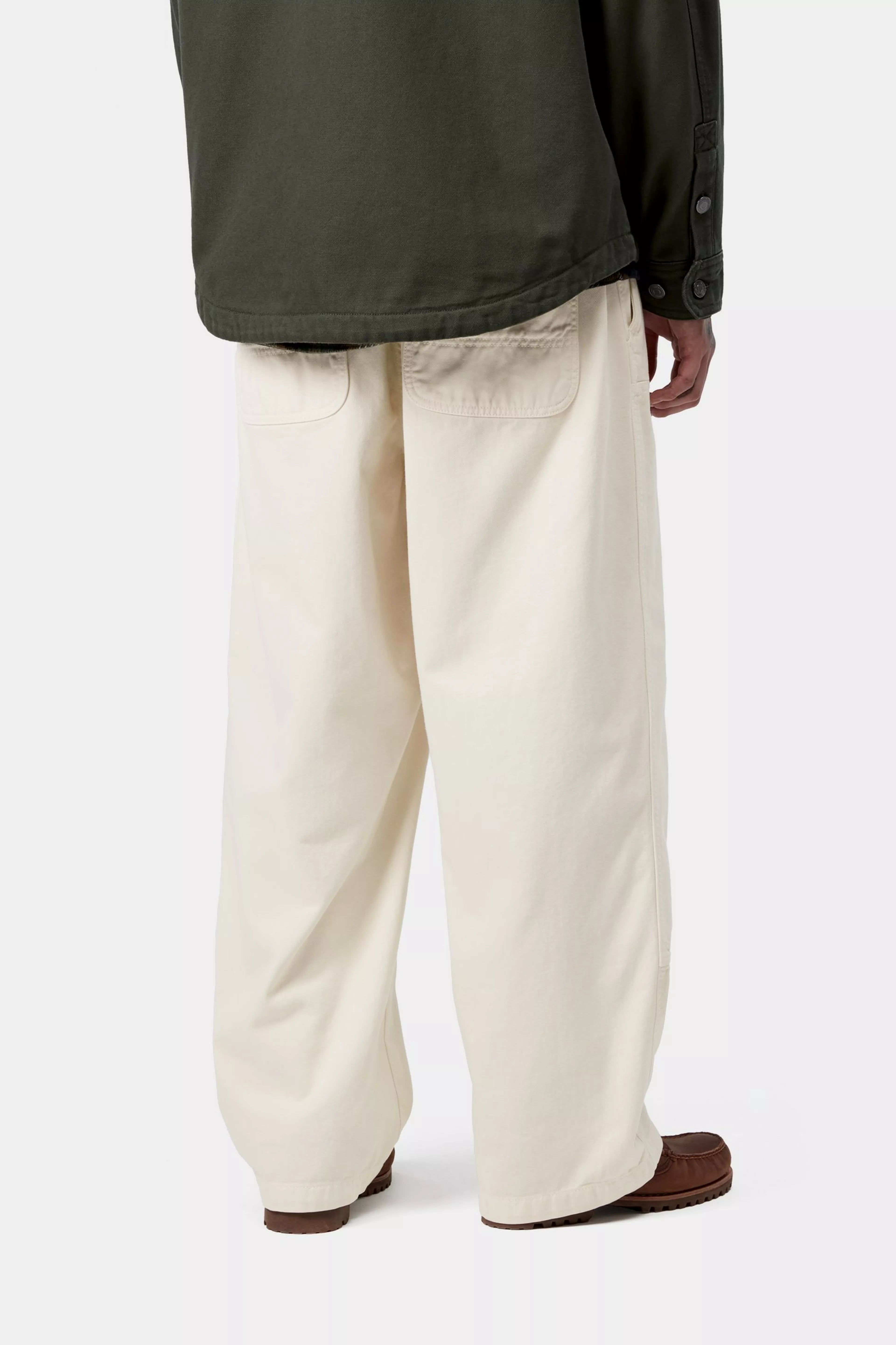 CRAWTON PANT  - Salt (garment dyed) 3