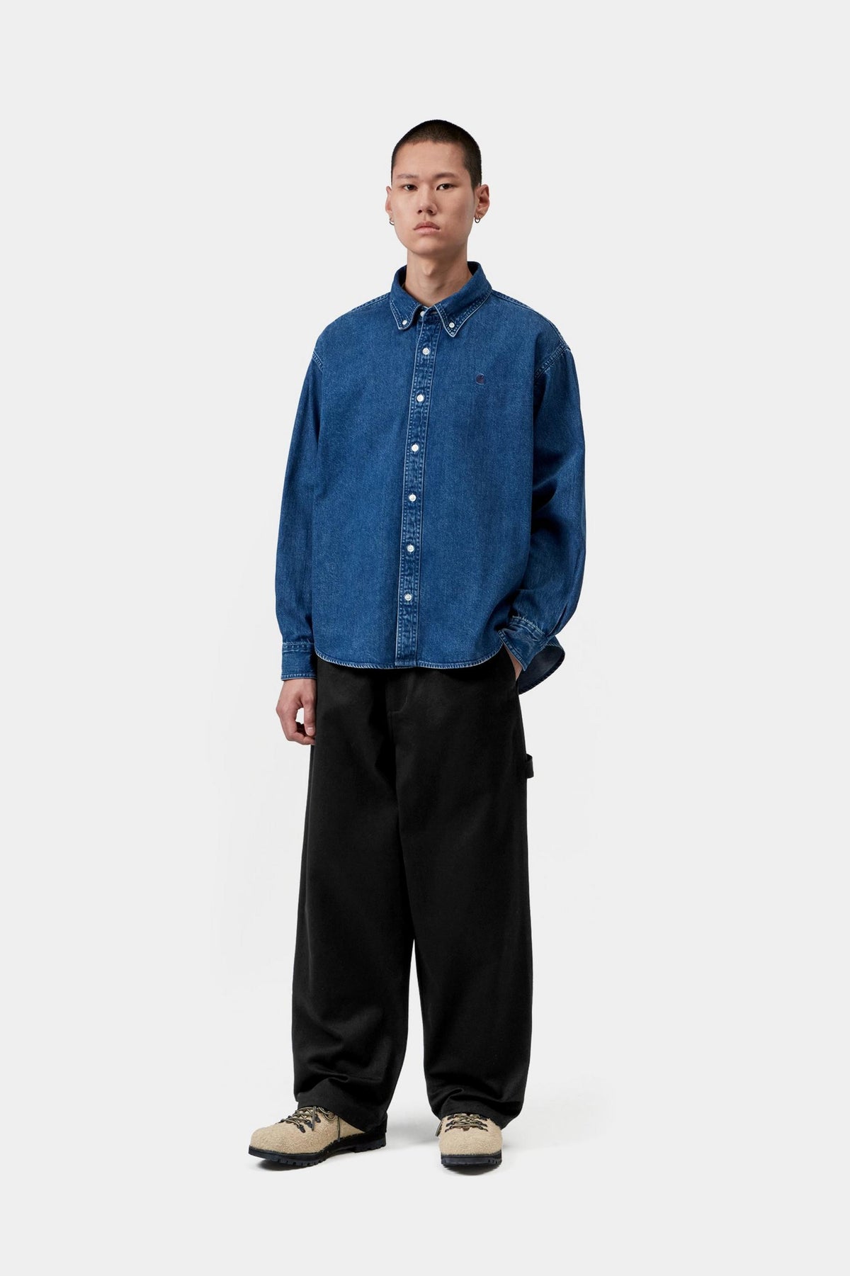 Holden Pant - Black, Rigid