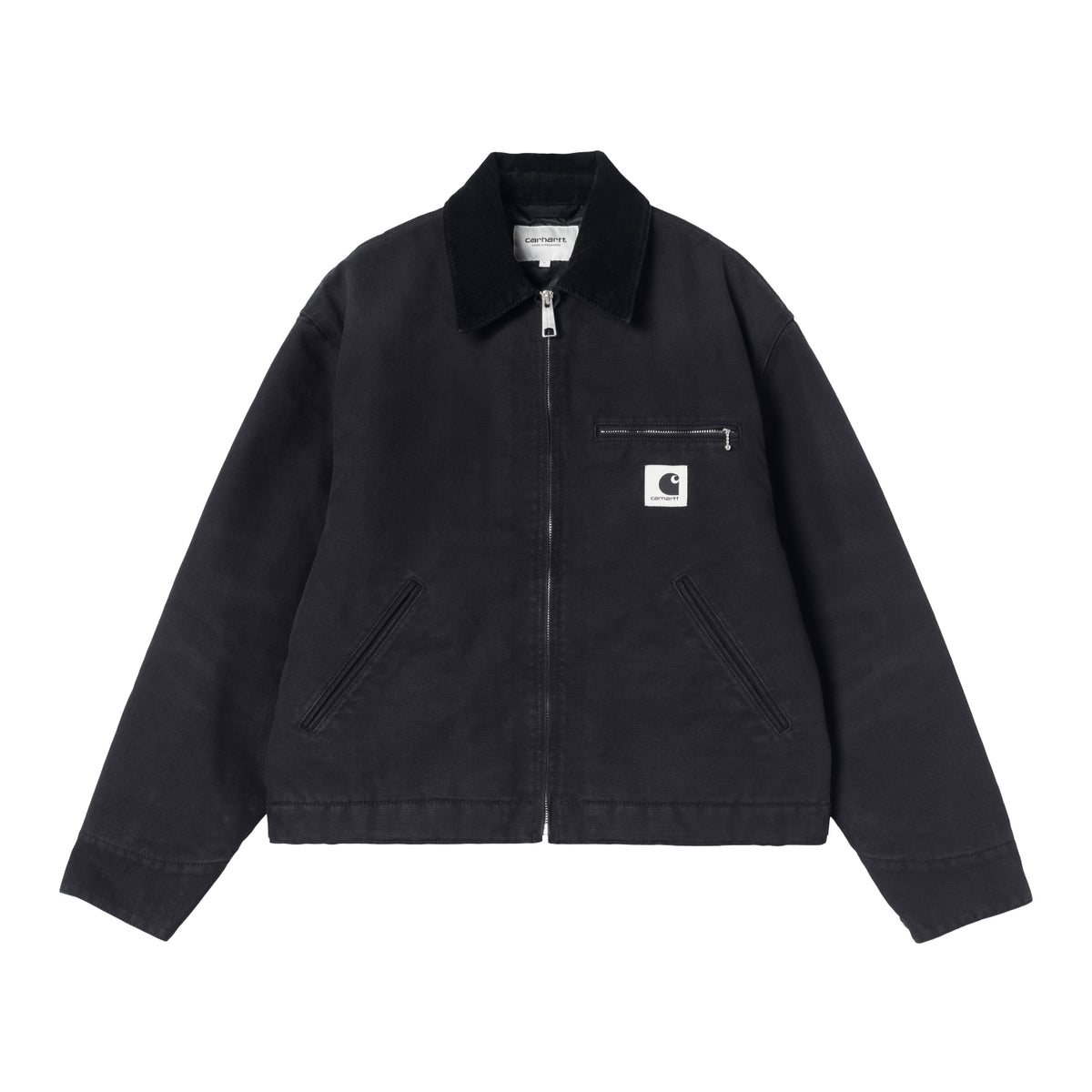 W' OG Detroit Jacket - Black / Black stone canvas