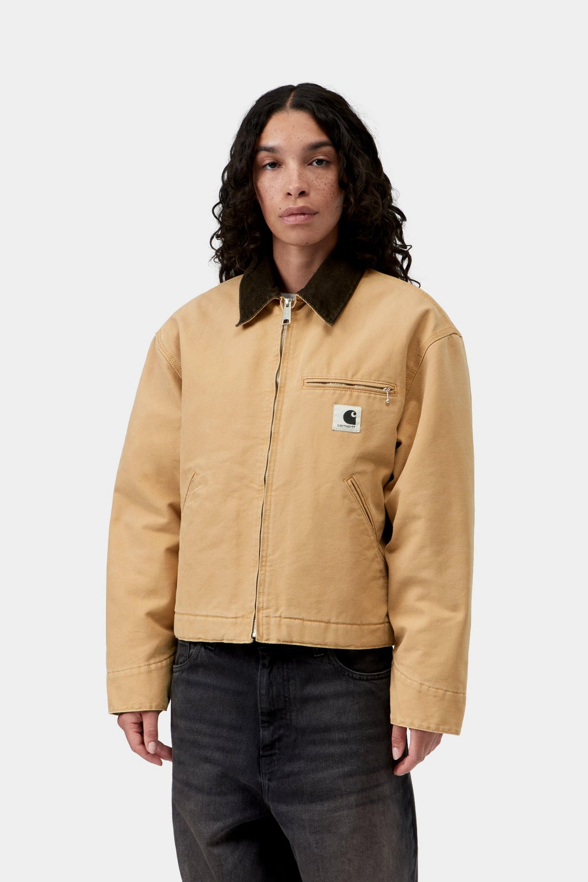 W' OG Detroit Jacket - WIP Dusty H / Tobacco stone canvas