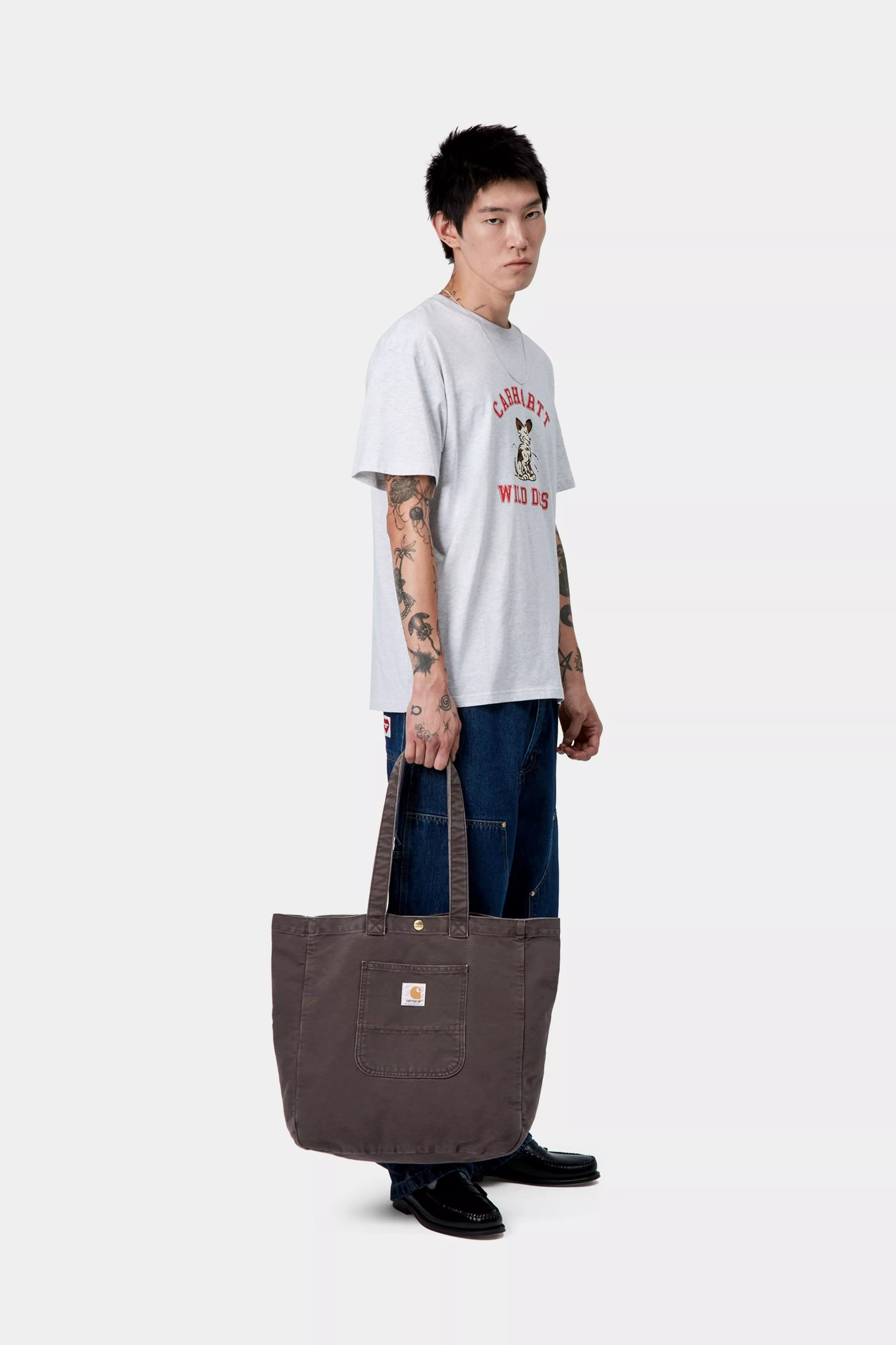 BAYFIELD TOTE  - Tobacco (stone canvas)