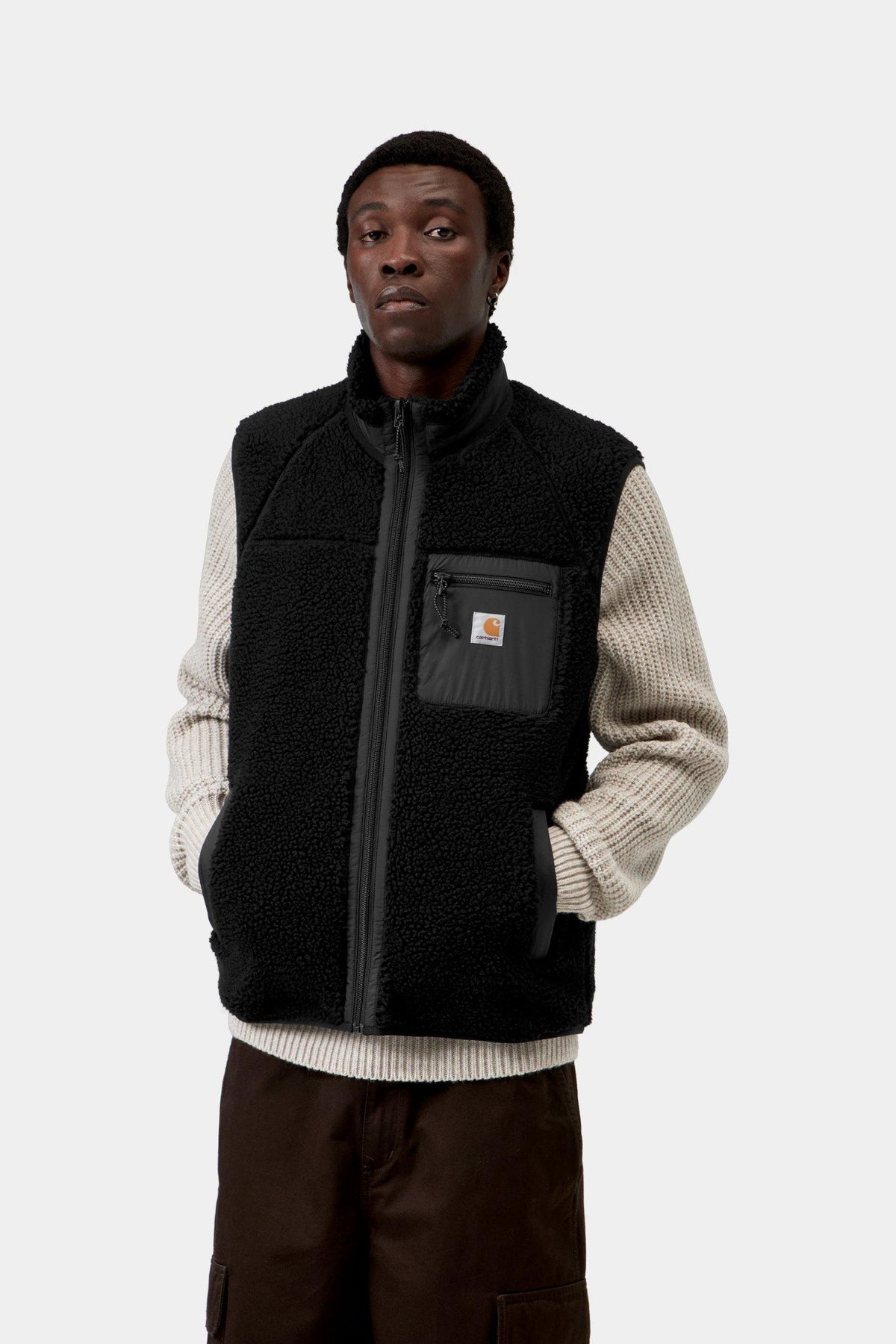 Prentis Vest Liner - Black / Black